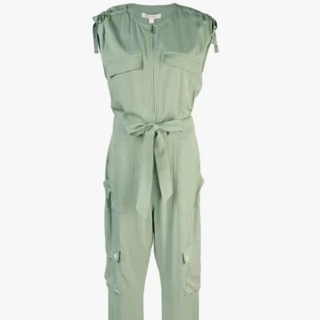 Jonathan Simkhai Twill Fly Boilersuit - Size 6