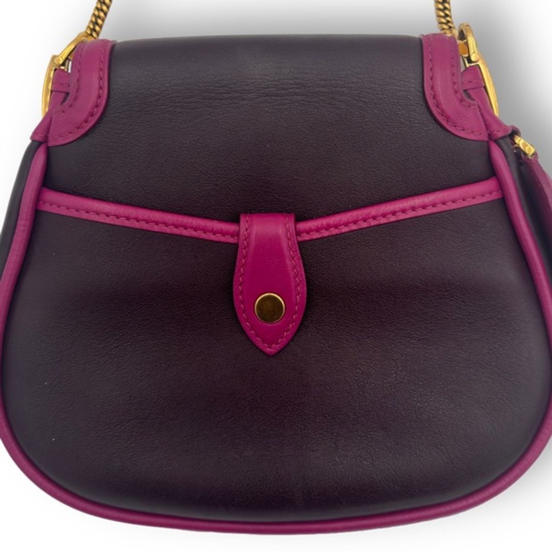 Louis Vuitton Art Deco SS12 Runway All Leather Crossbody Bag - New With Tags (NWT) or Excellent Condition Currently Available: One Size.