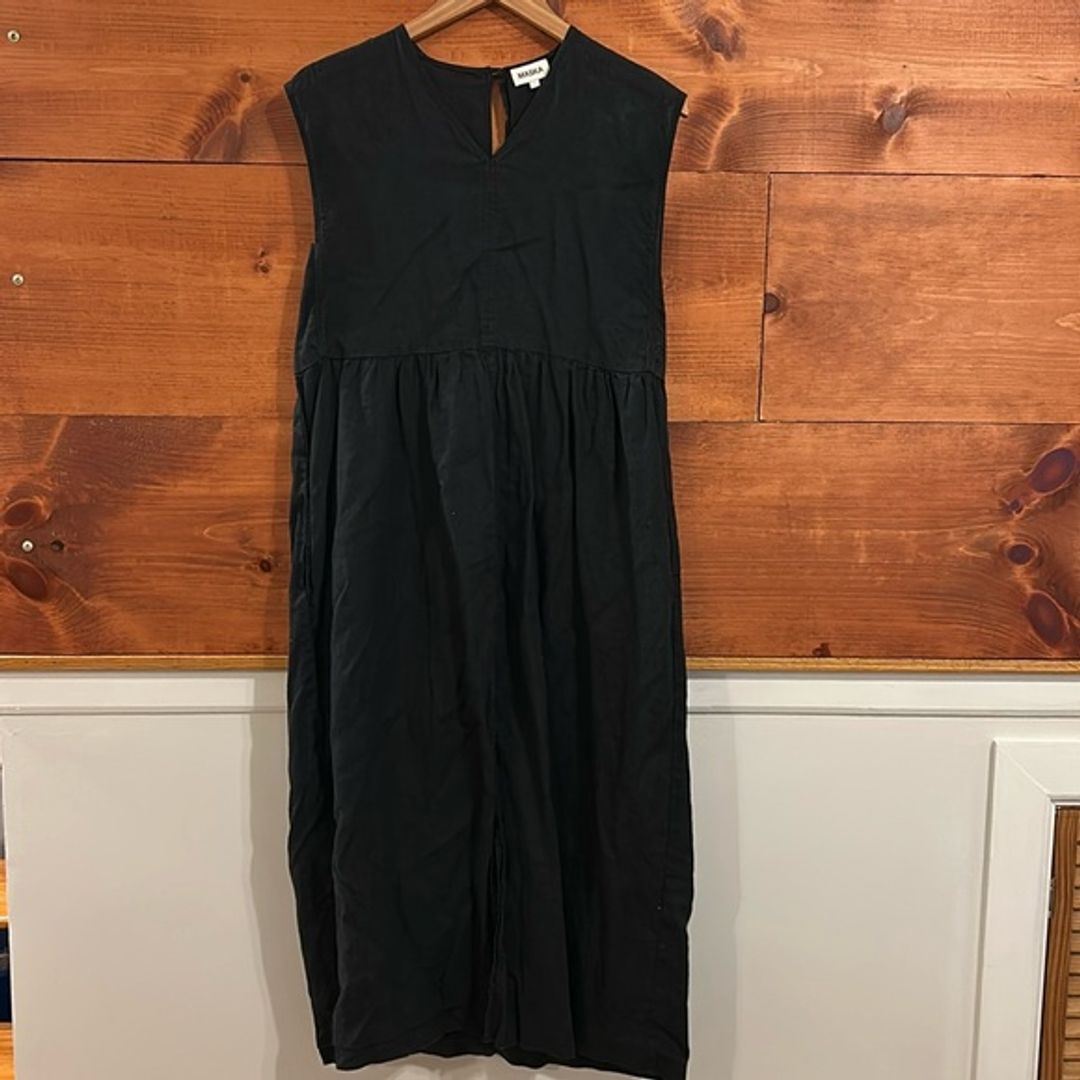 Maska Long Linen Dress