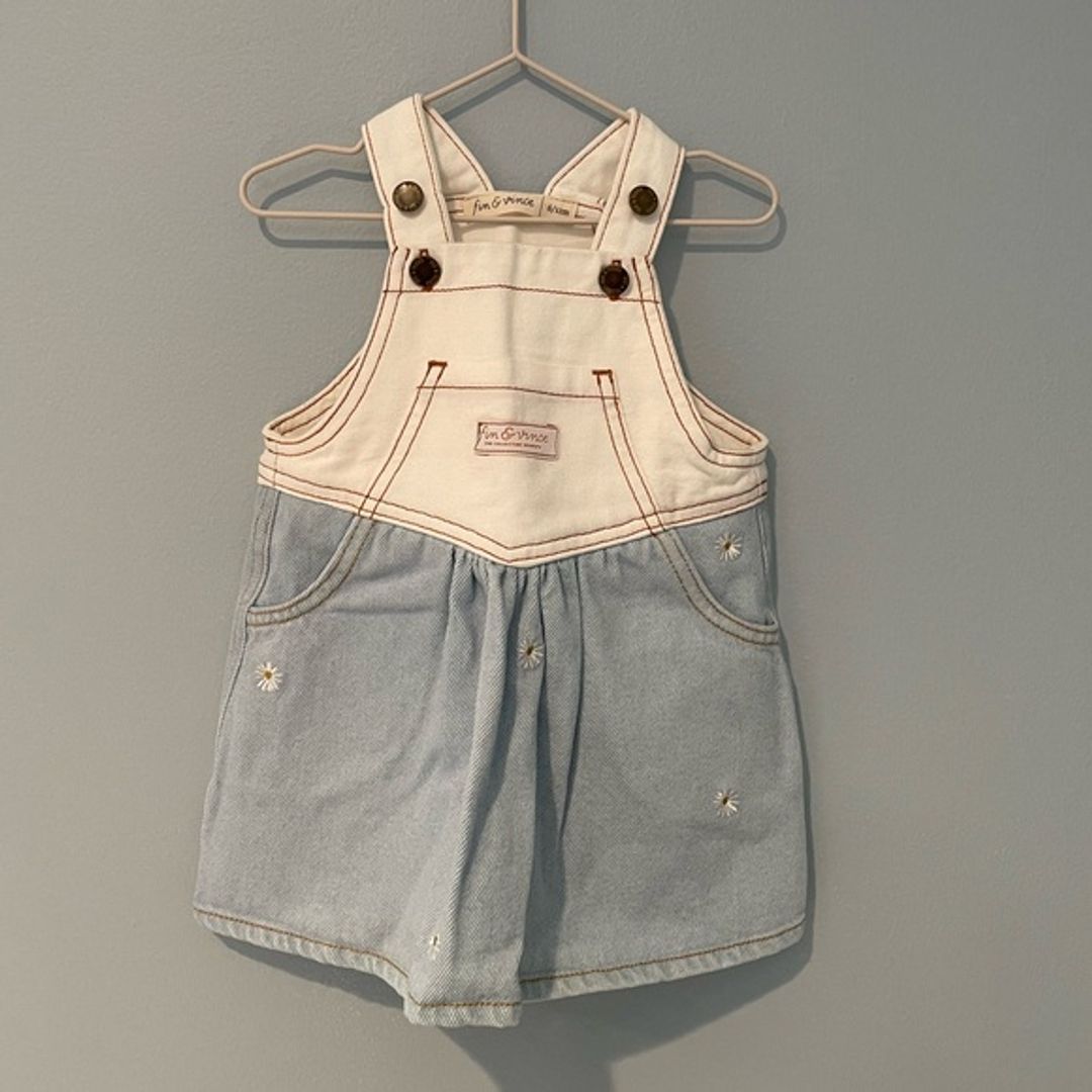 Vince Fin & Vince Denim Dress Blue
