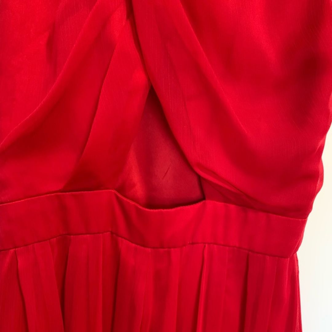 Lela Rose Crimson Red Bridesmaid Dress