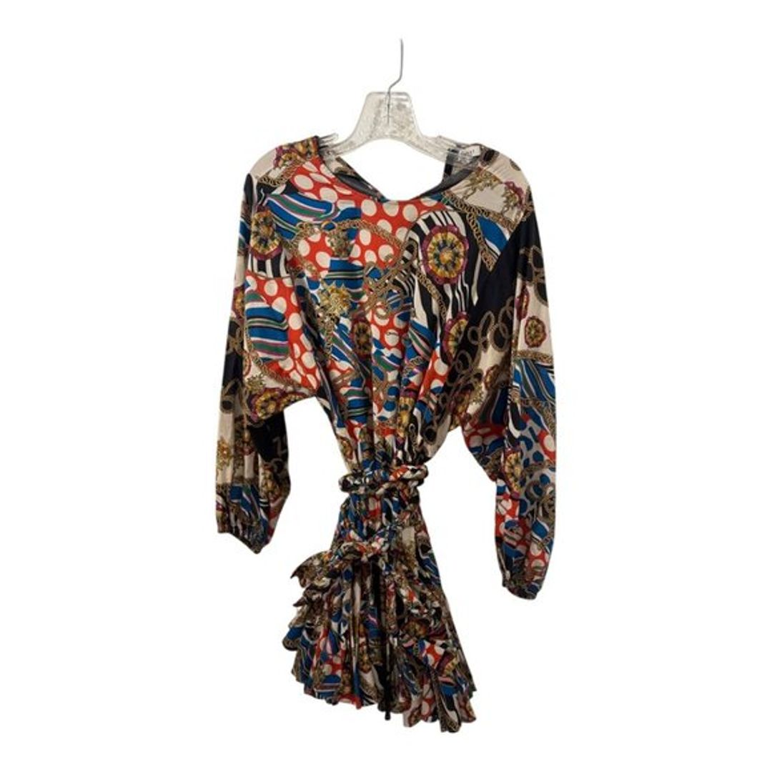 Rhode Ella Mini Dress in Chain Print