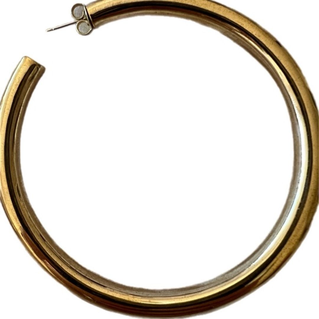 Jennifer Fisher Samira Gold Hoops 3"