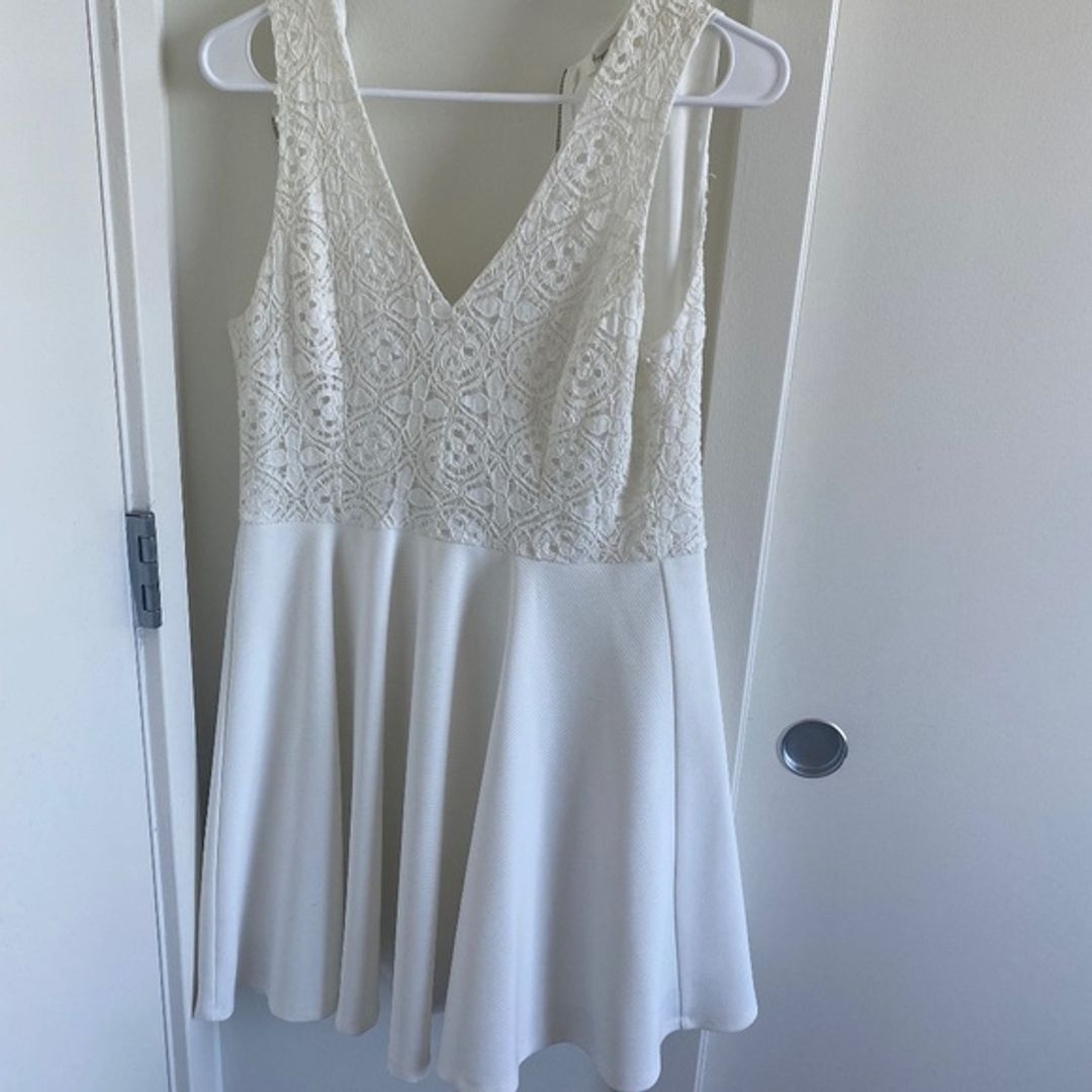Francesca's White Dress