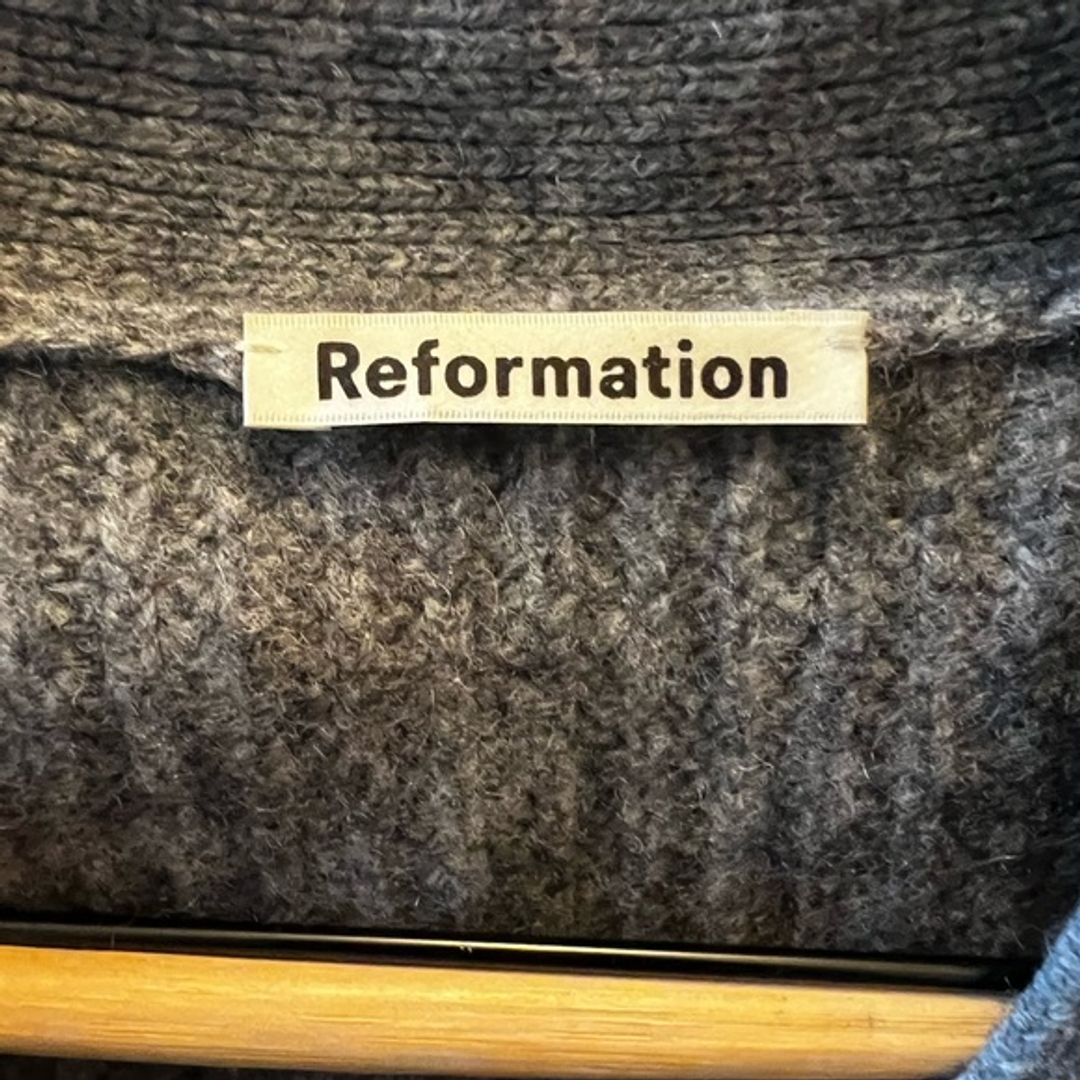 Reformation Morgan Button Cardigan