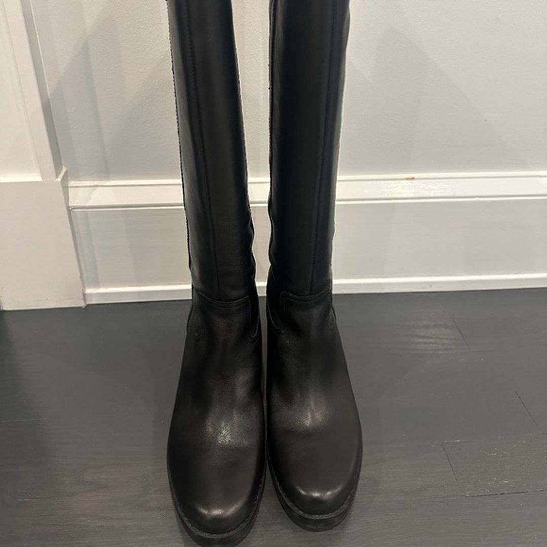 NWT Marc Fisher Kizzia Block Heel Dress Riding Boots