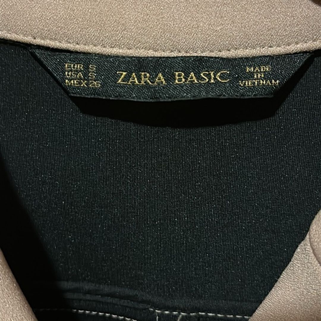 Zara Double Breasted Cropped Jacket