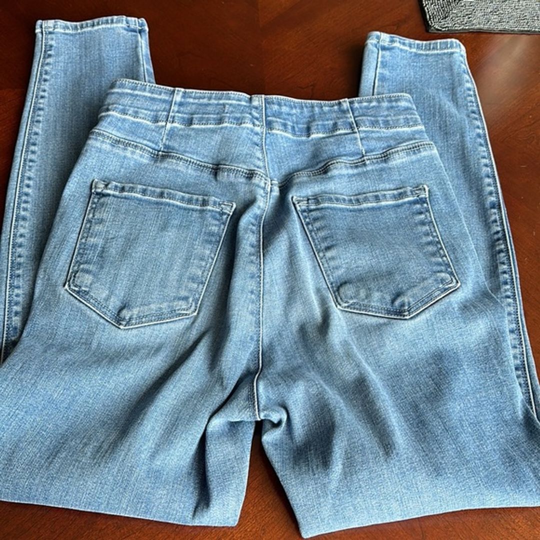J Brand Natasha Sky High Crop Skinny Jeans