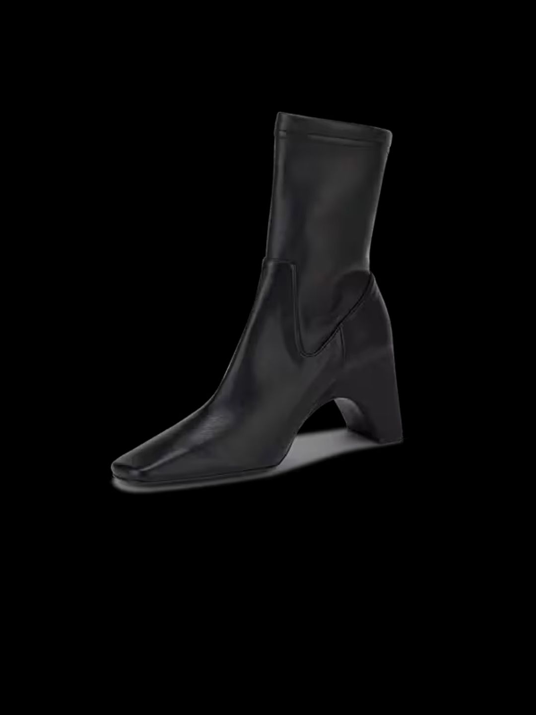 Coperni Square Toe Low Bridge Boots in Black #3