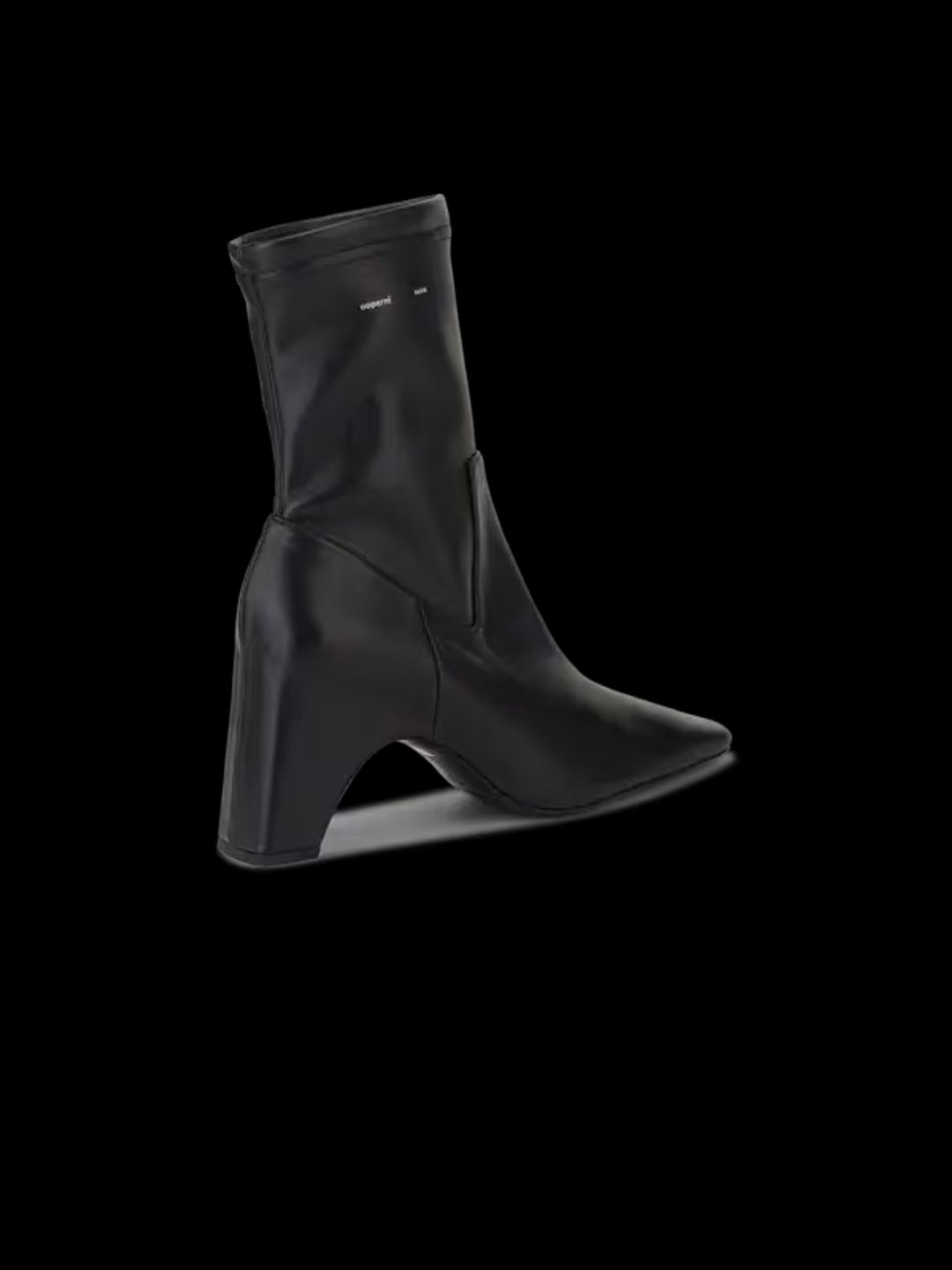Coperni Square Toe Low Bridge Boots in Black #4