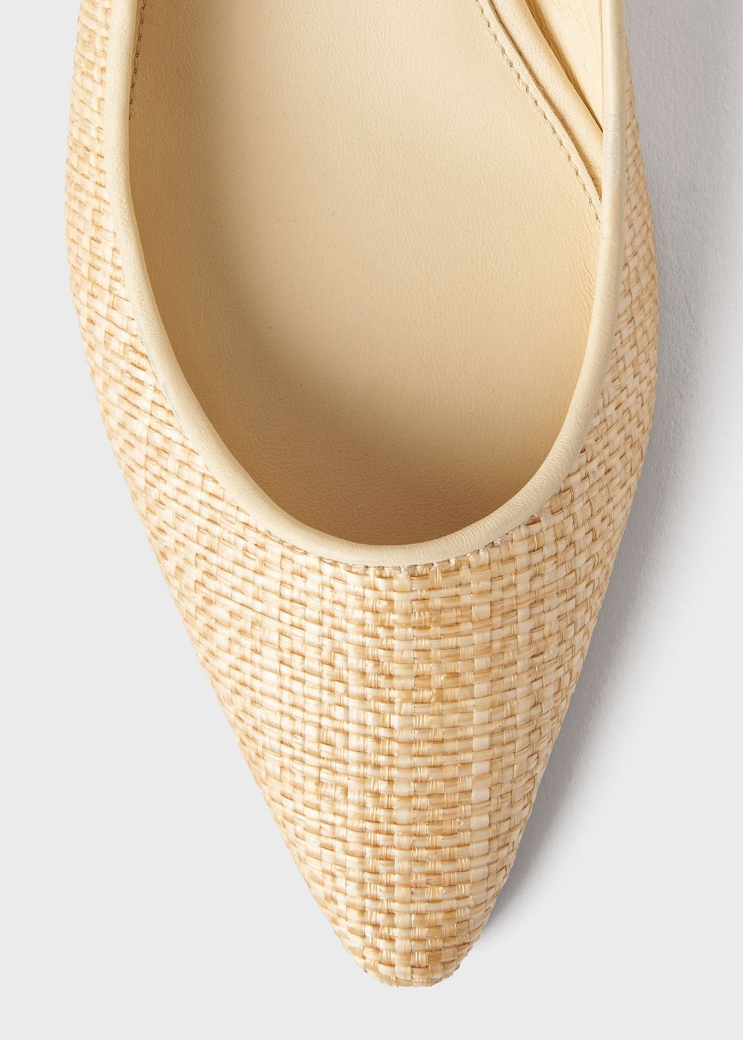 The Raffia Pump light beige #5