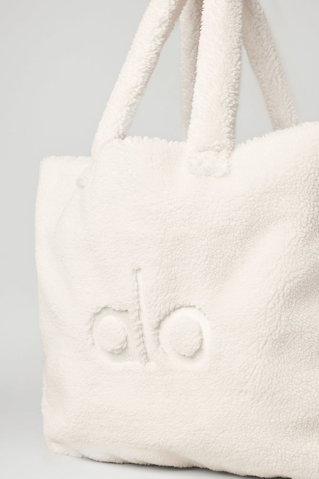 Foxy Sherpa Tote - Ivory #3