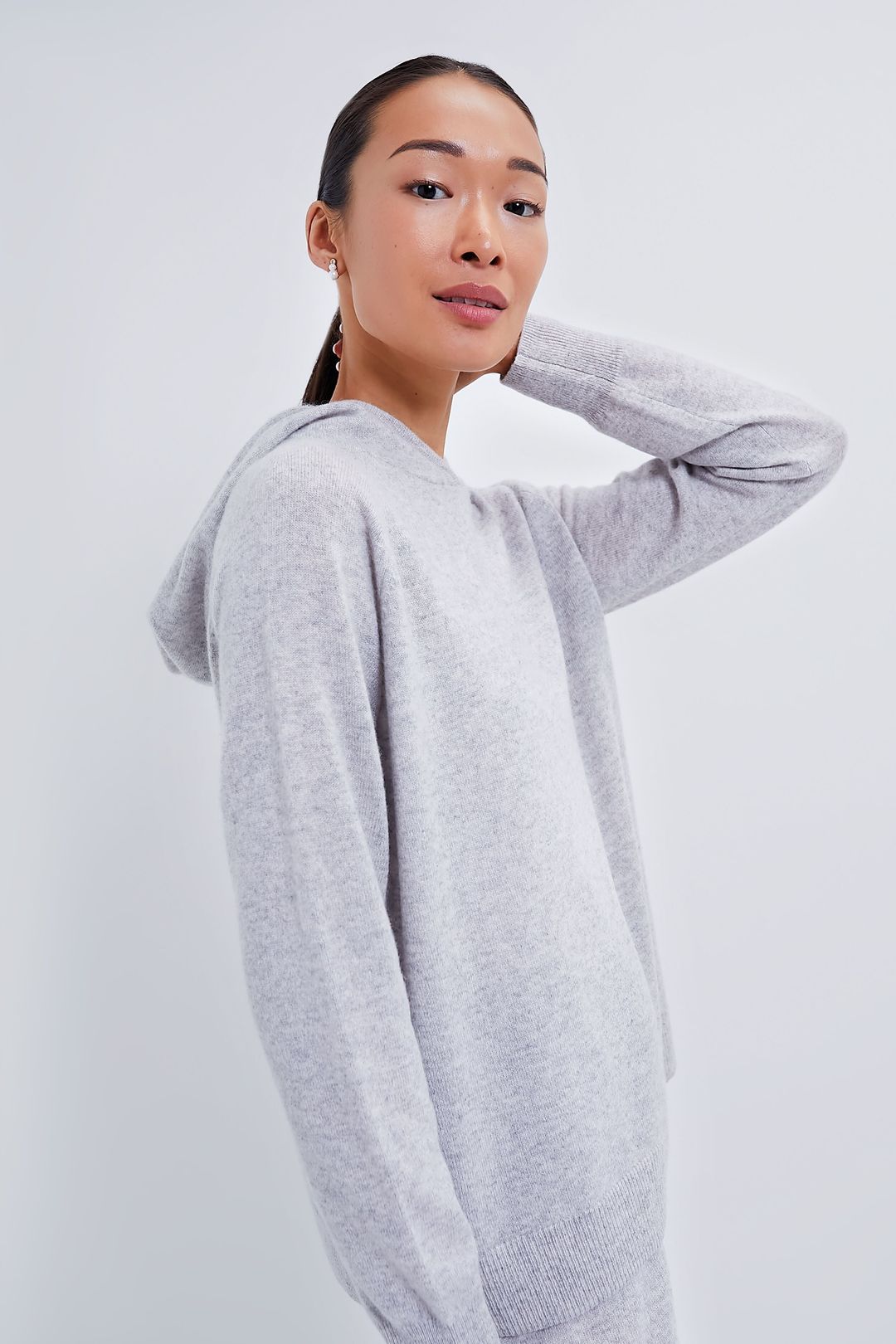 Gray Jane Cashmere Hoodie