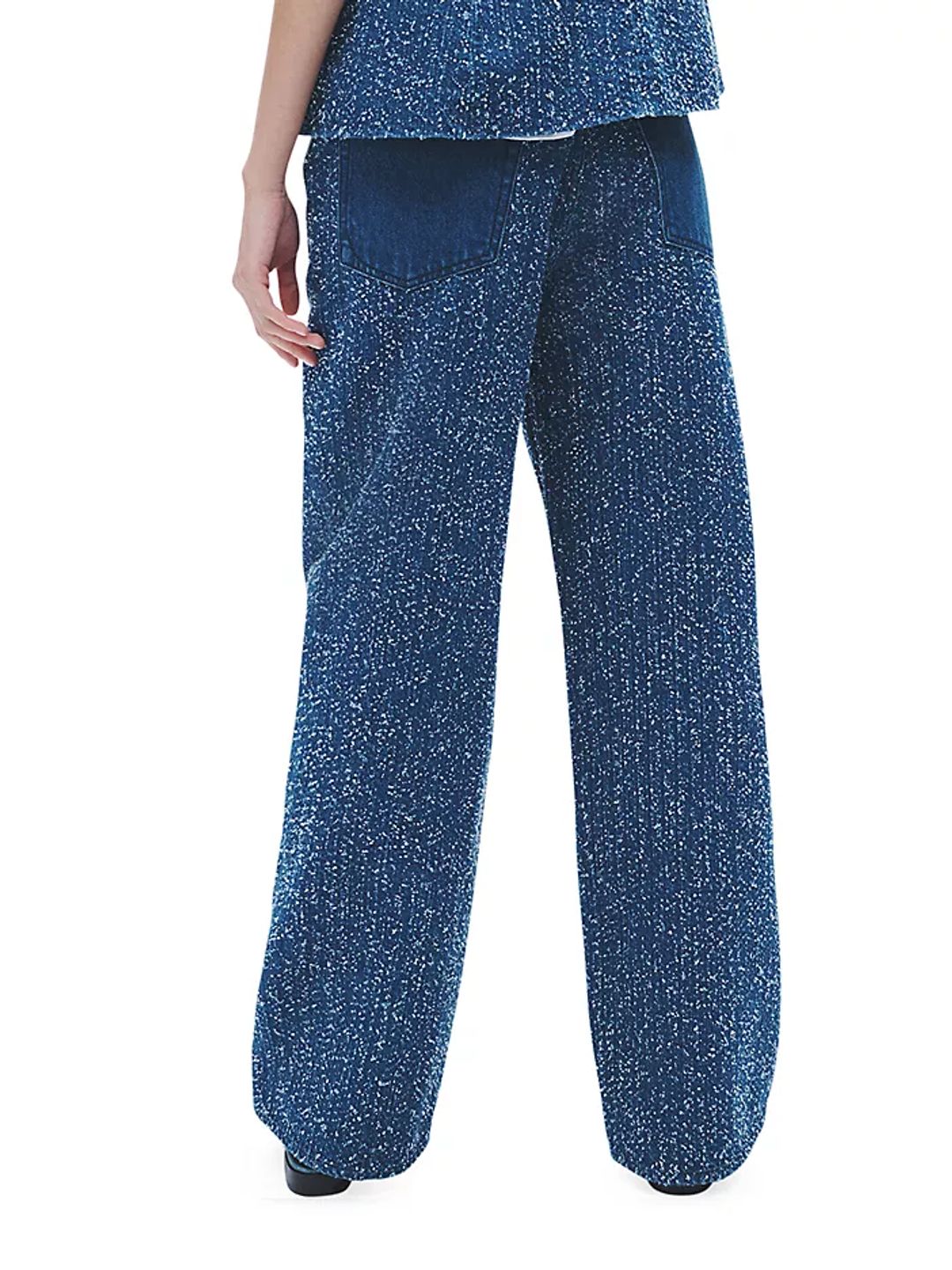 Logan Wide-Leg Jean - Medium Tweed #4