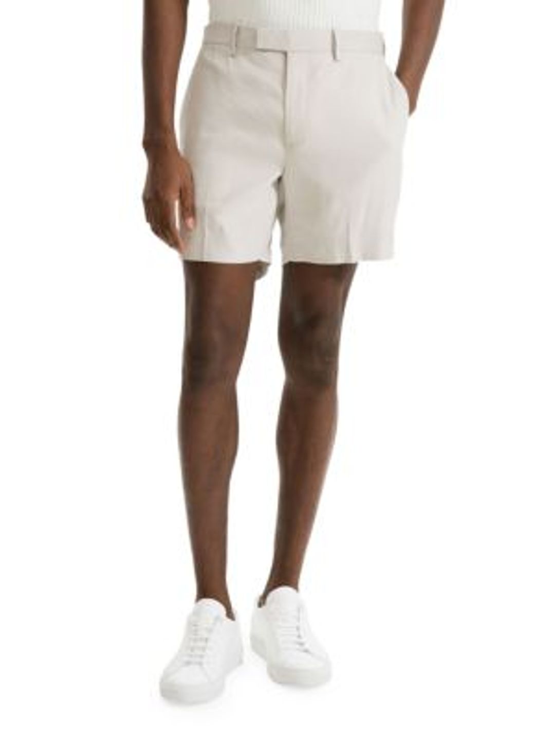 Theory Jarin Linen-Blend Shorts #2