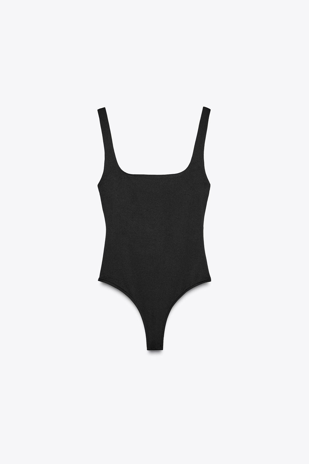WIDE STRAP POLYAMIDE BODYSUIT