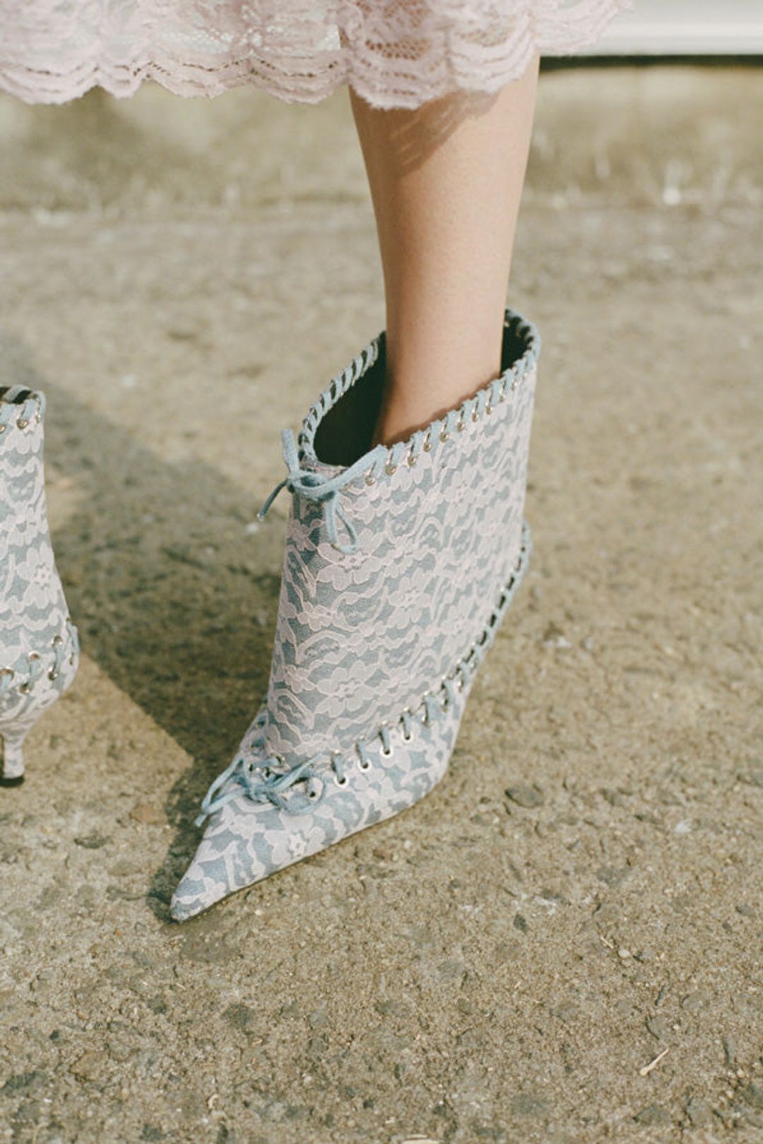 LEVEL BOOT, DENIM LACE #5