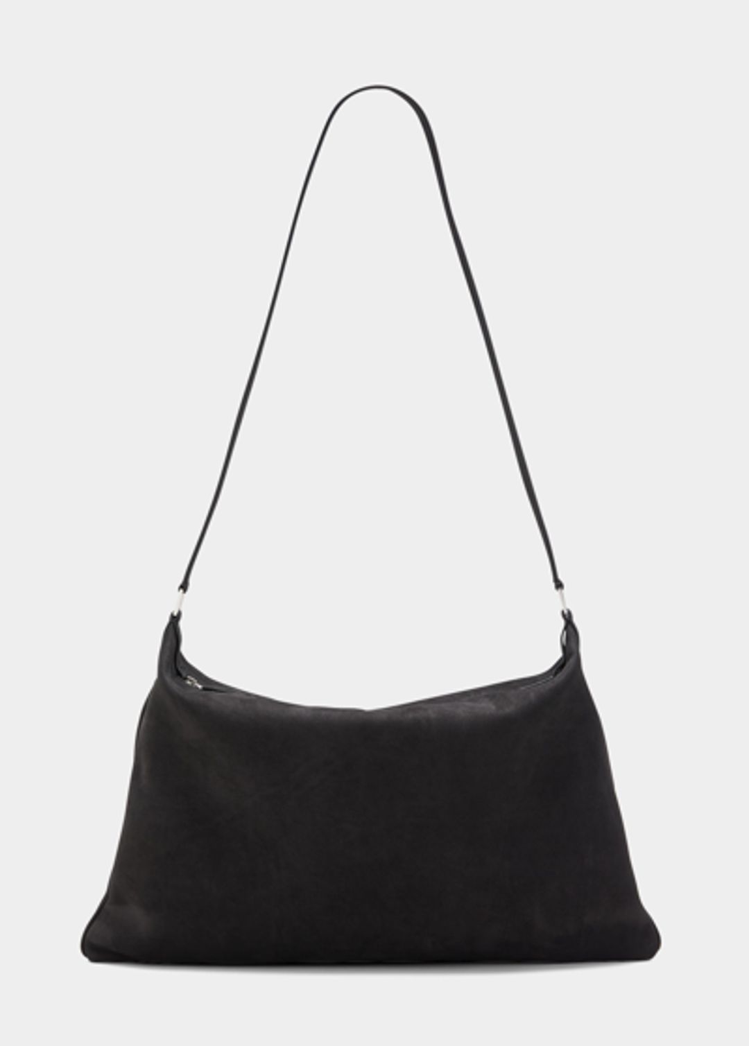 Morgan Large Shoulder Bag In Leather In Black #3