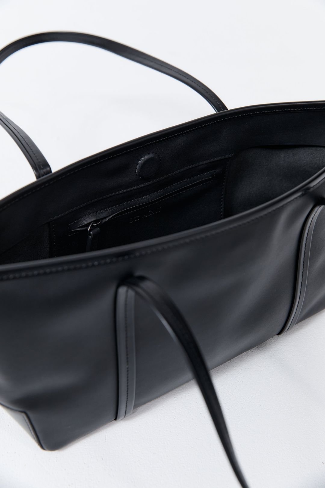 Slim Bateau Tote - Black #3