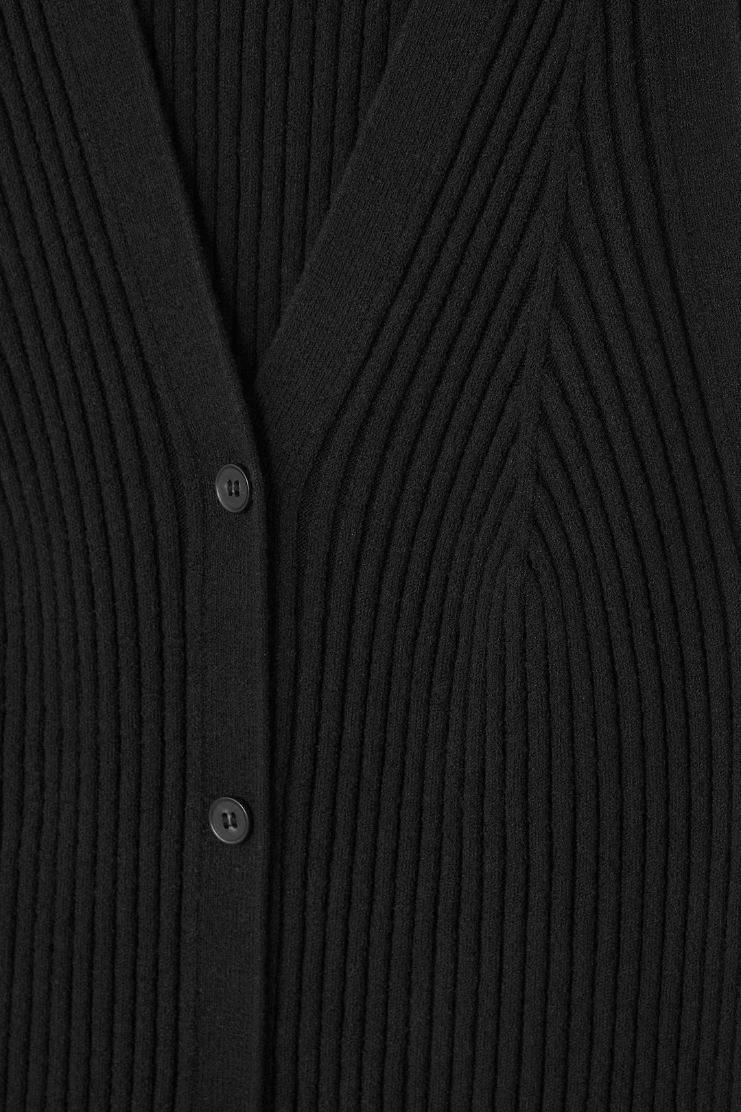 BUTTONED RIB-KNIT MAXI DRESS #2