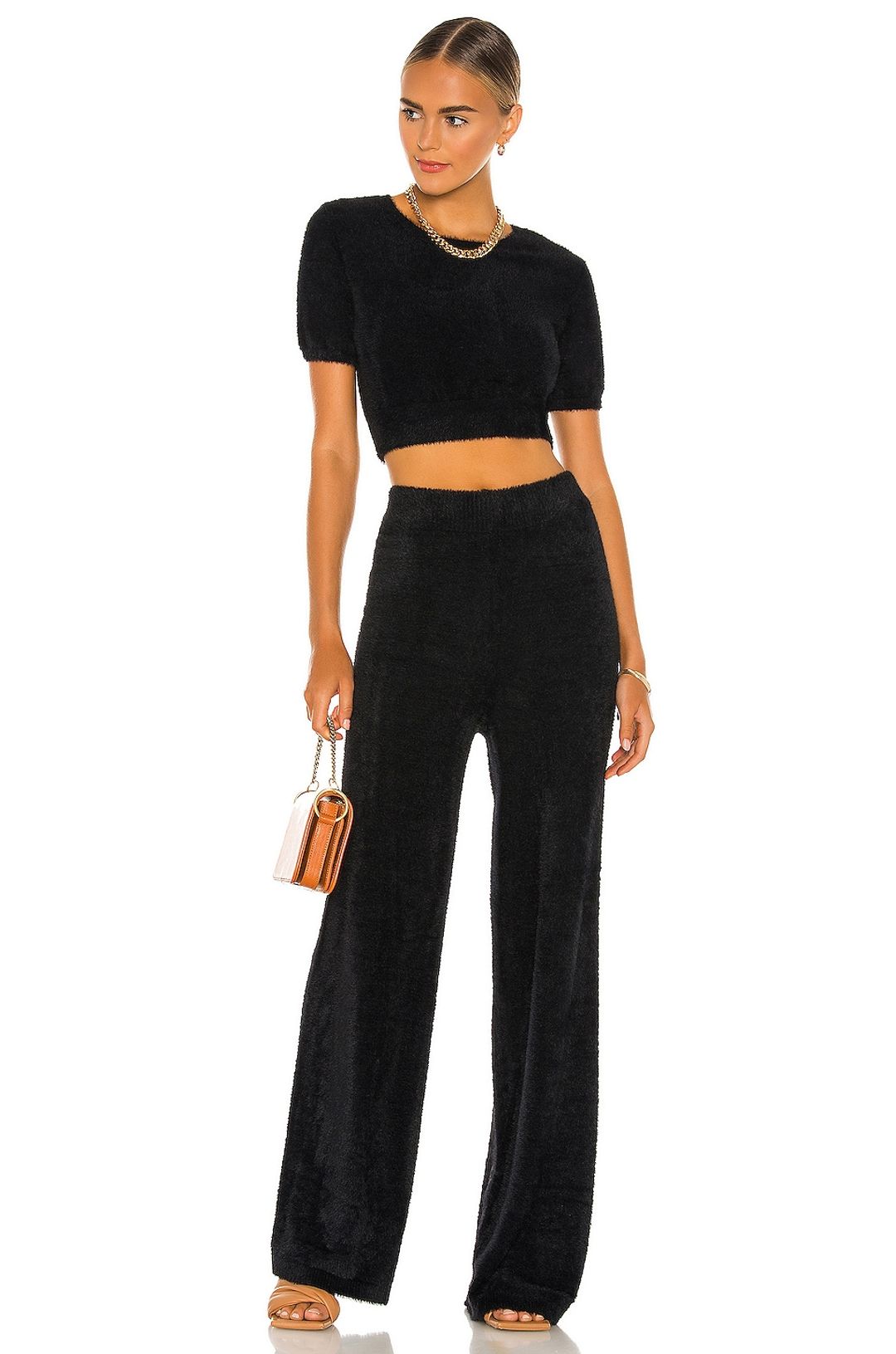 Charlett Crop Cozy Sweater #4