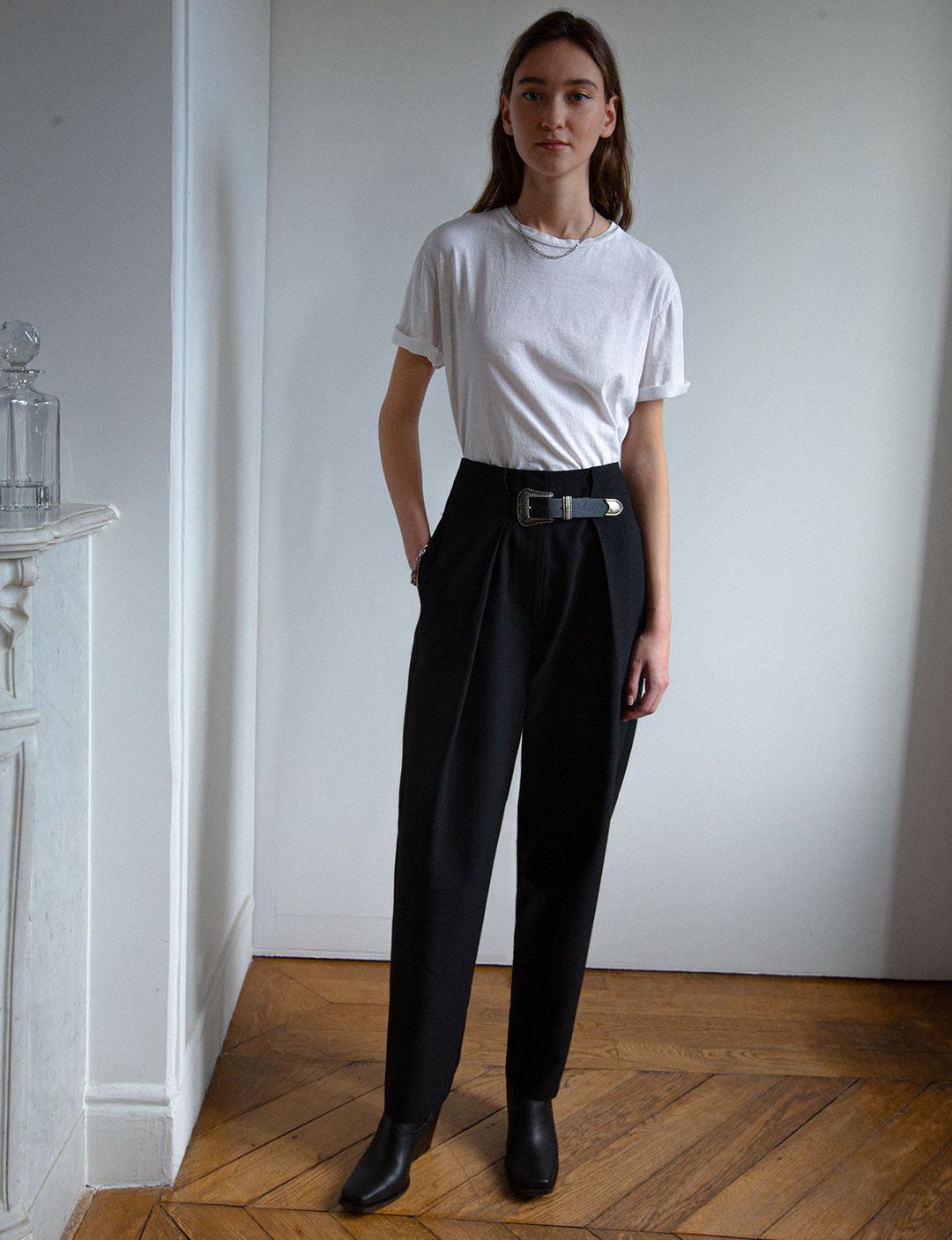 Luke Western Belt Pants #6