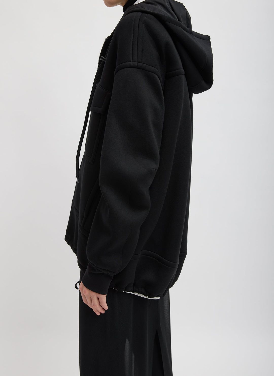Techy Viscose Zip Up Hoodie #6