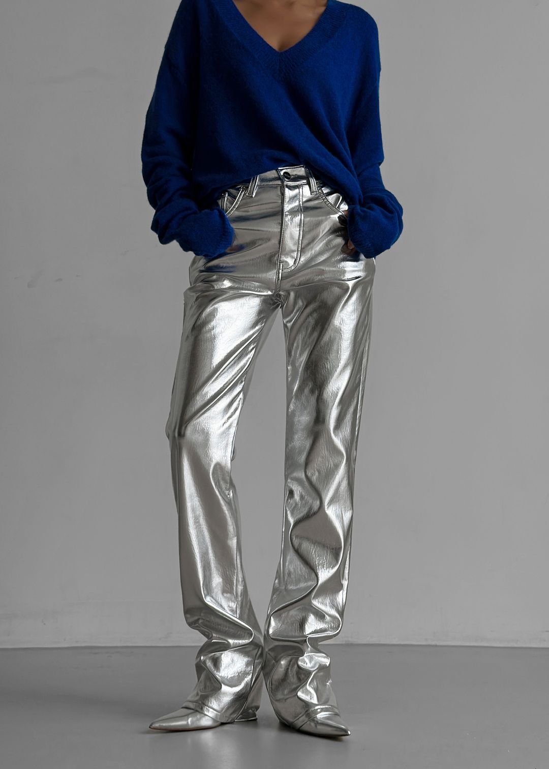 Jesse Aluminium Pants - Silver #10
