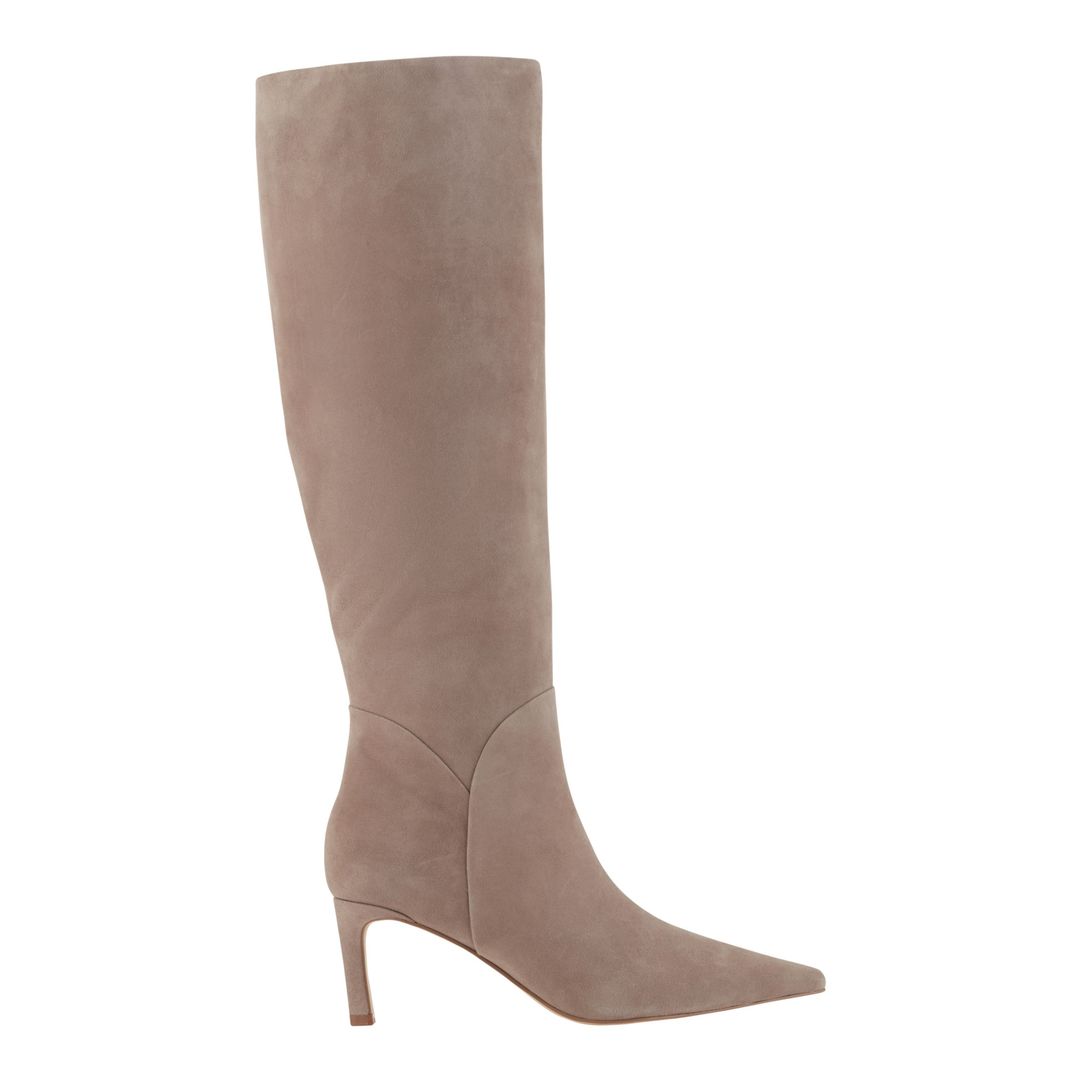 Sabrina Wide Calf Leather Boot