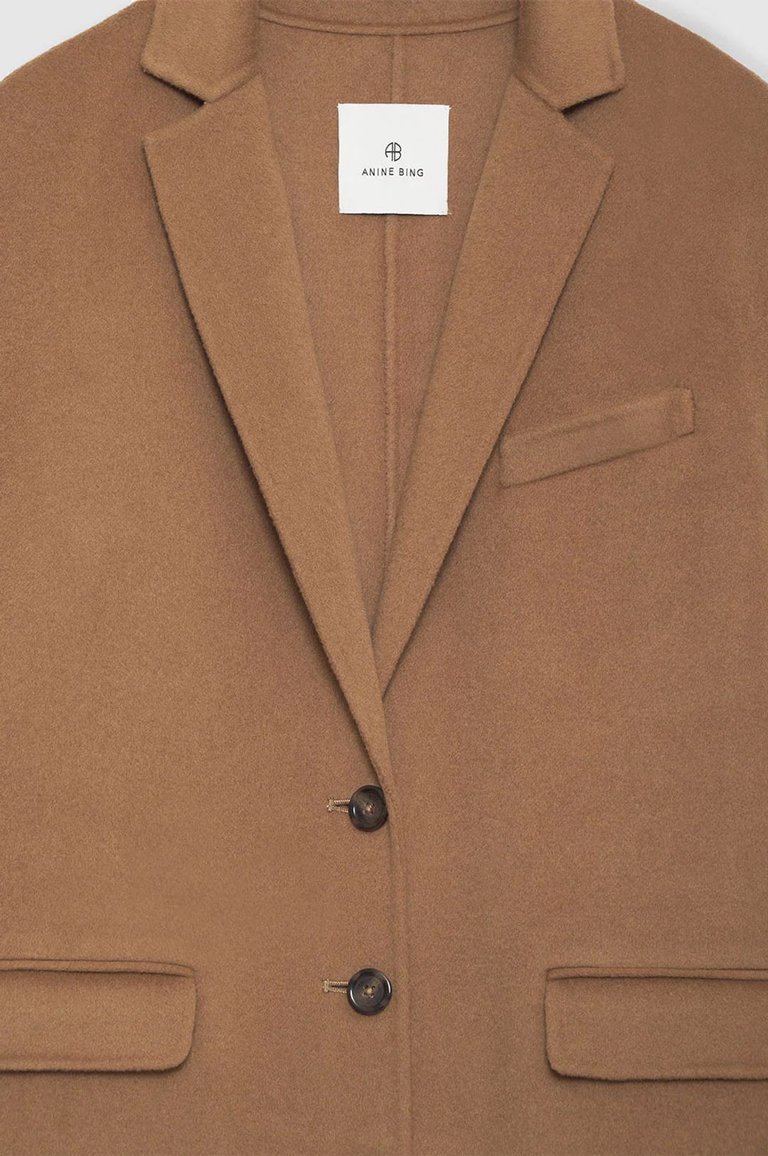 Quinn Coat - Camel Cashmere Blend #4