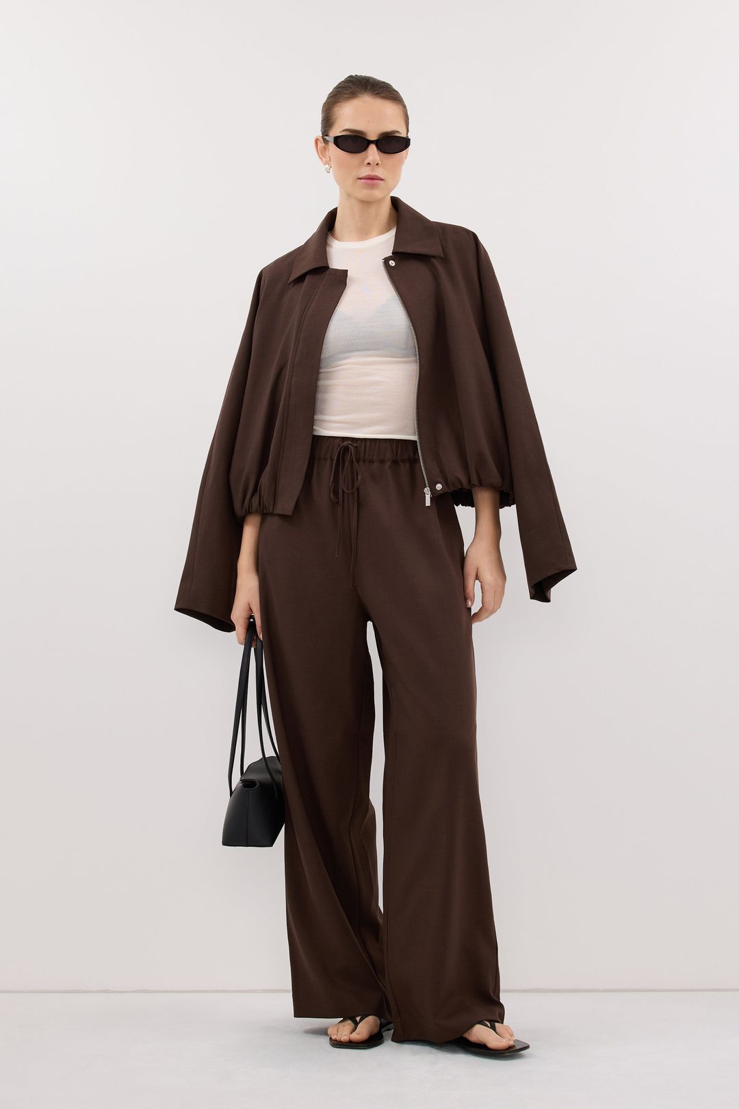 KENDALL MILK CHOC BOMBER JACKET #6
