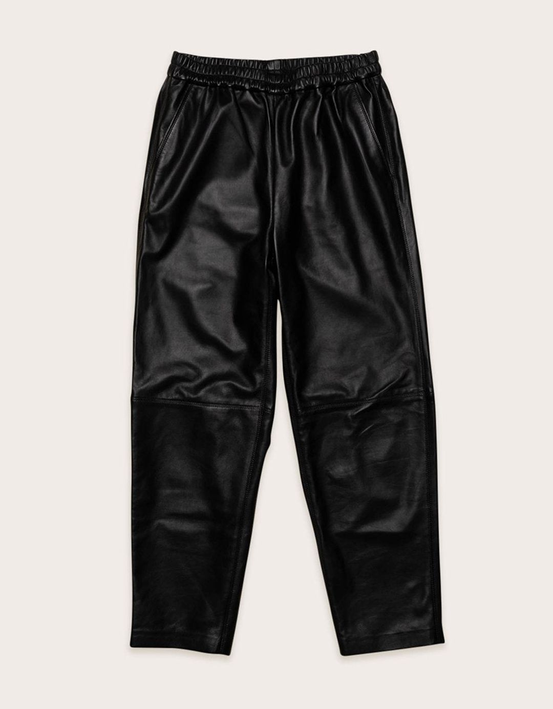 unsubscribed leather tapered pant #5