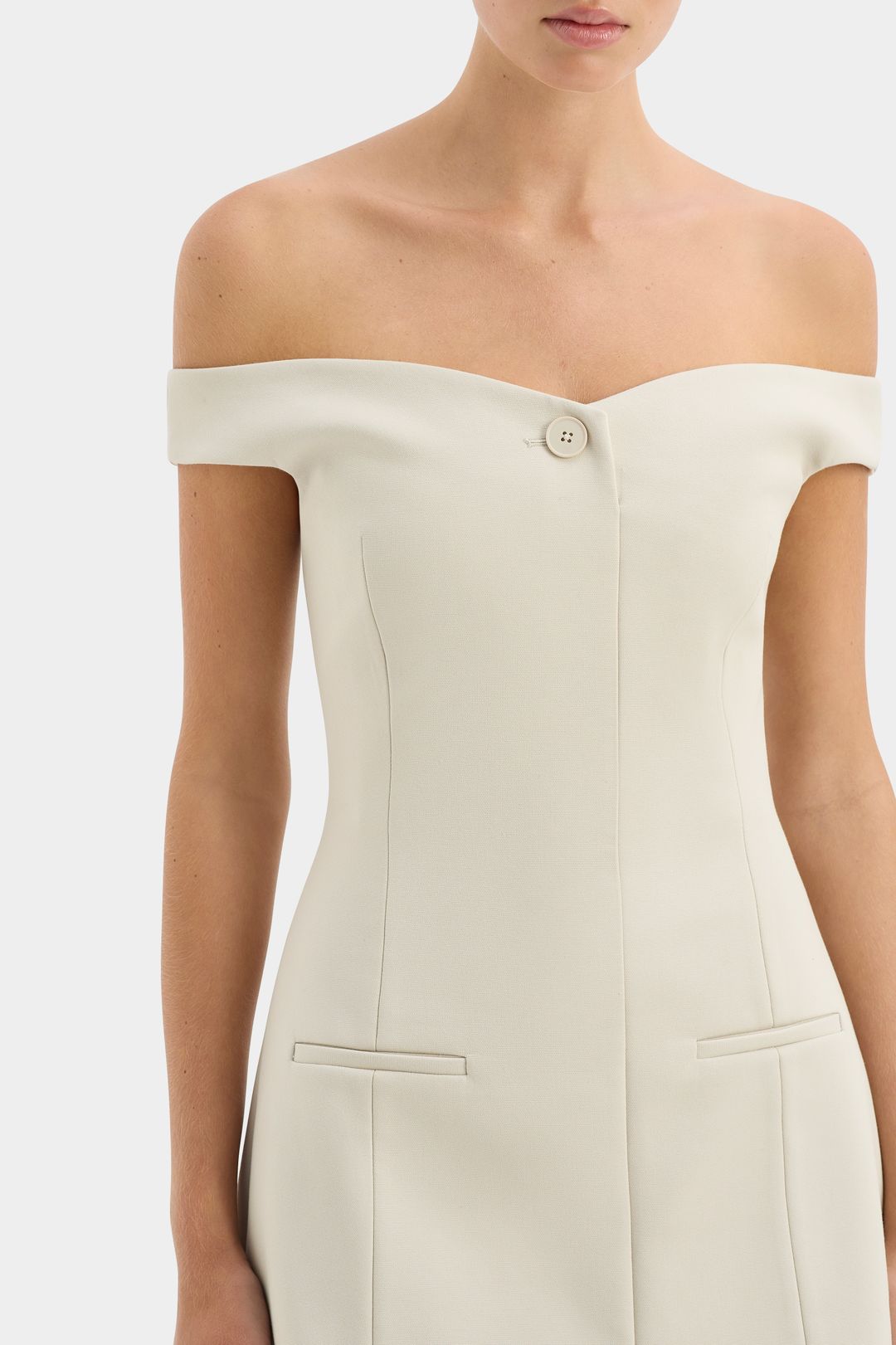 Sandrine Off Shoulder Mini Dress #5