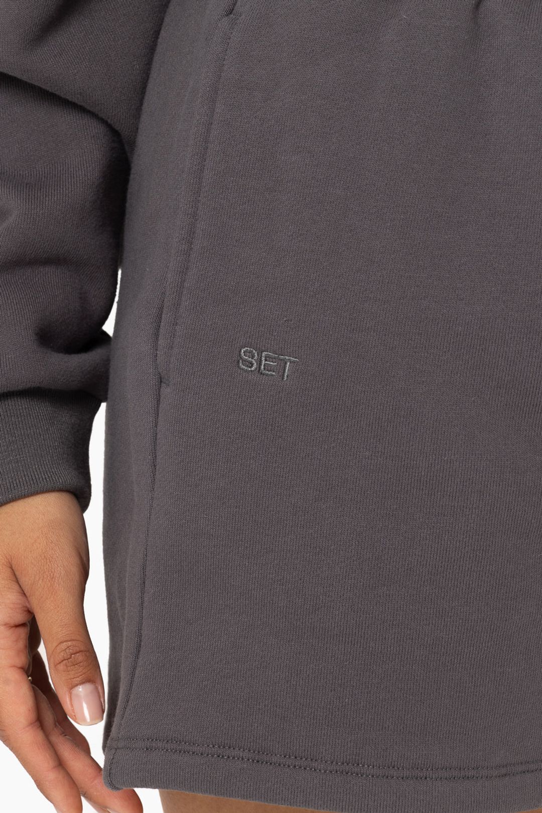 HEAVYWEIGHT SWEATS SWEAT SHORTS - GRAPHITE #4