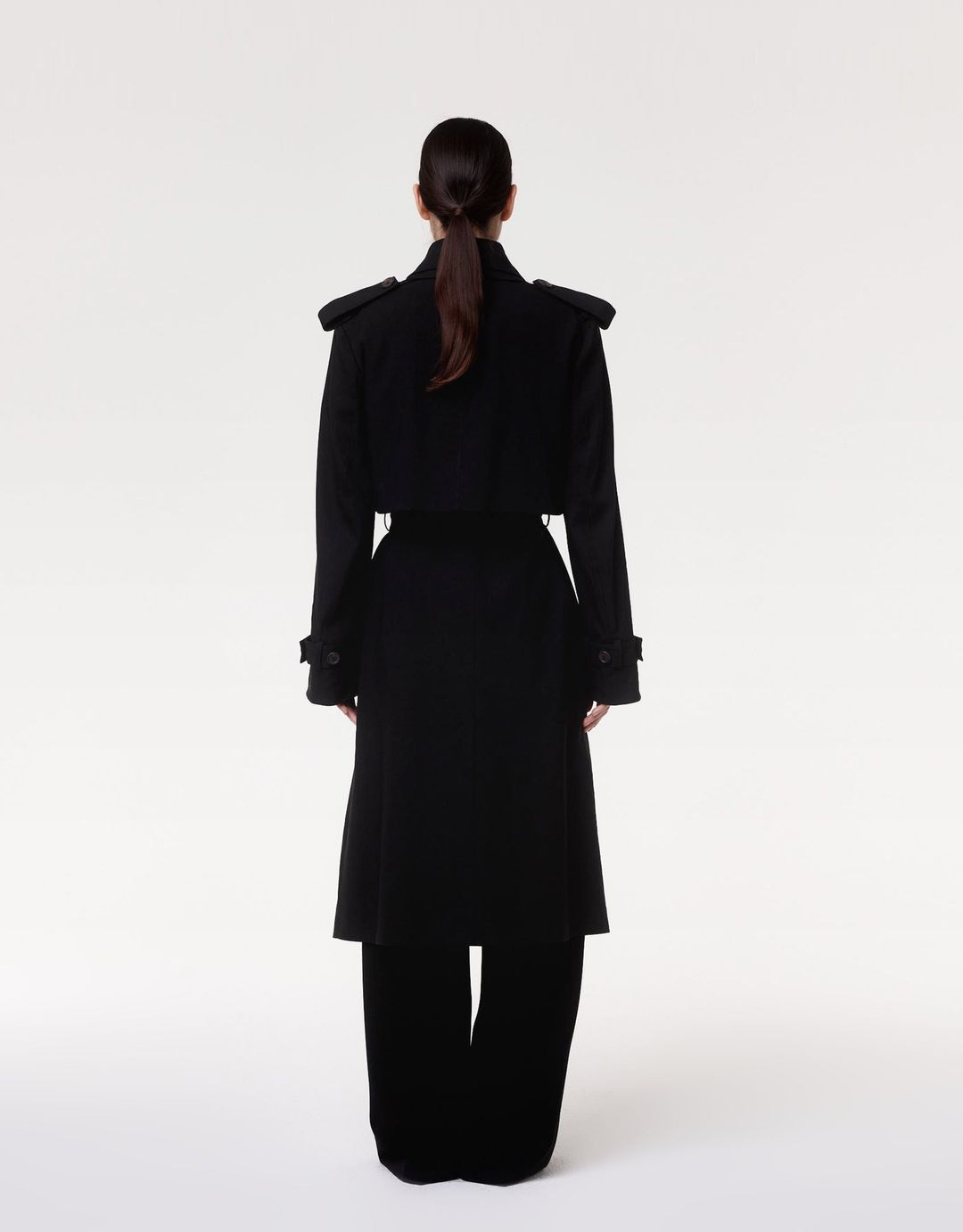 Convertible Trench | Black #7