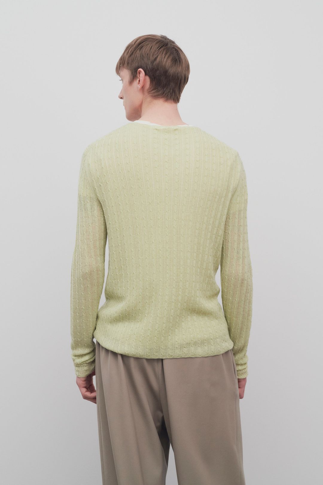 Vico Sweater in Wool and Silk #4