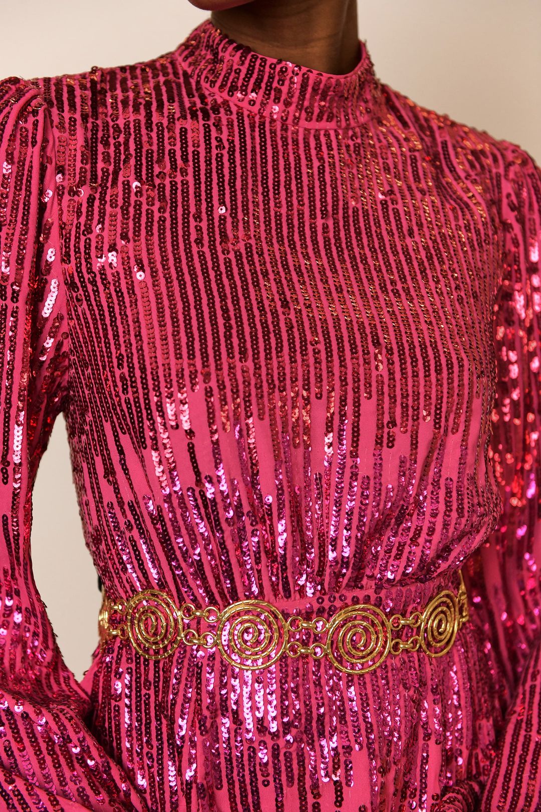 Lara - Hot Pink Sequin #4