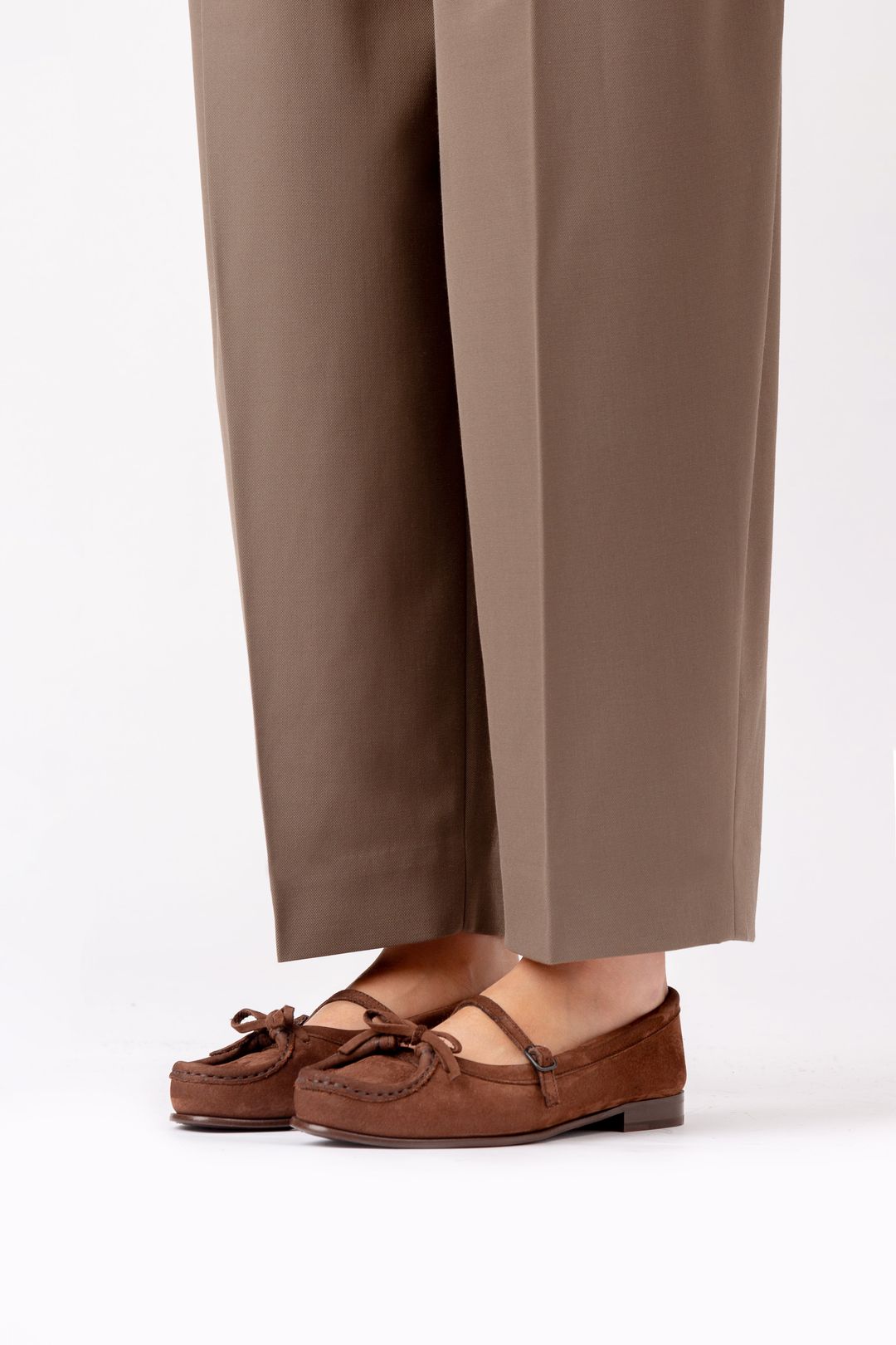 ROSES NUBUCK - Bound Moccasin Mary Jane #6