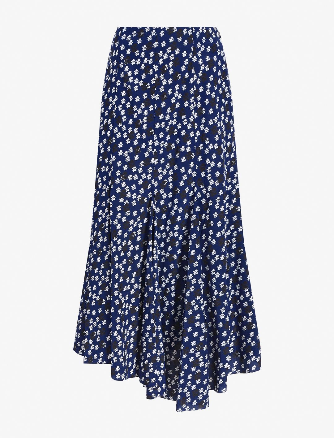 Joelle Skirt in Printed Silk Viscose