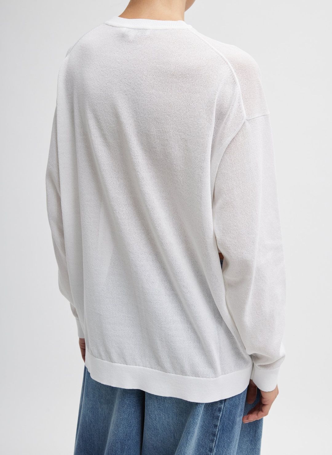 Crispy Sweater With Cut Out Detail #8