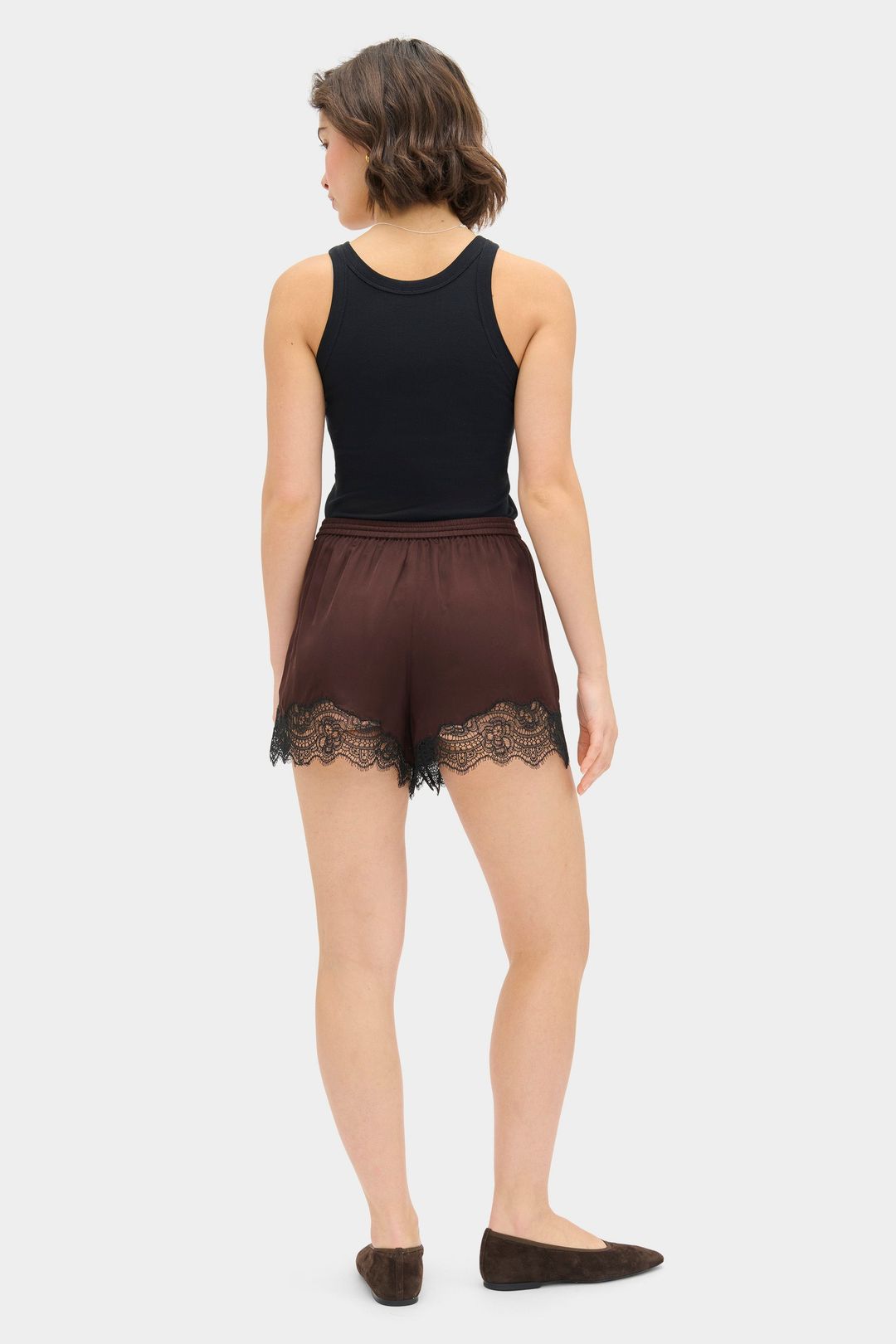 Linette Lace Trim Short #4