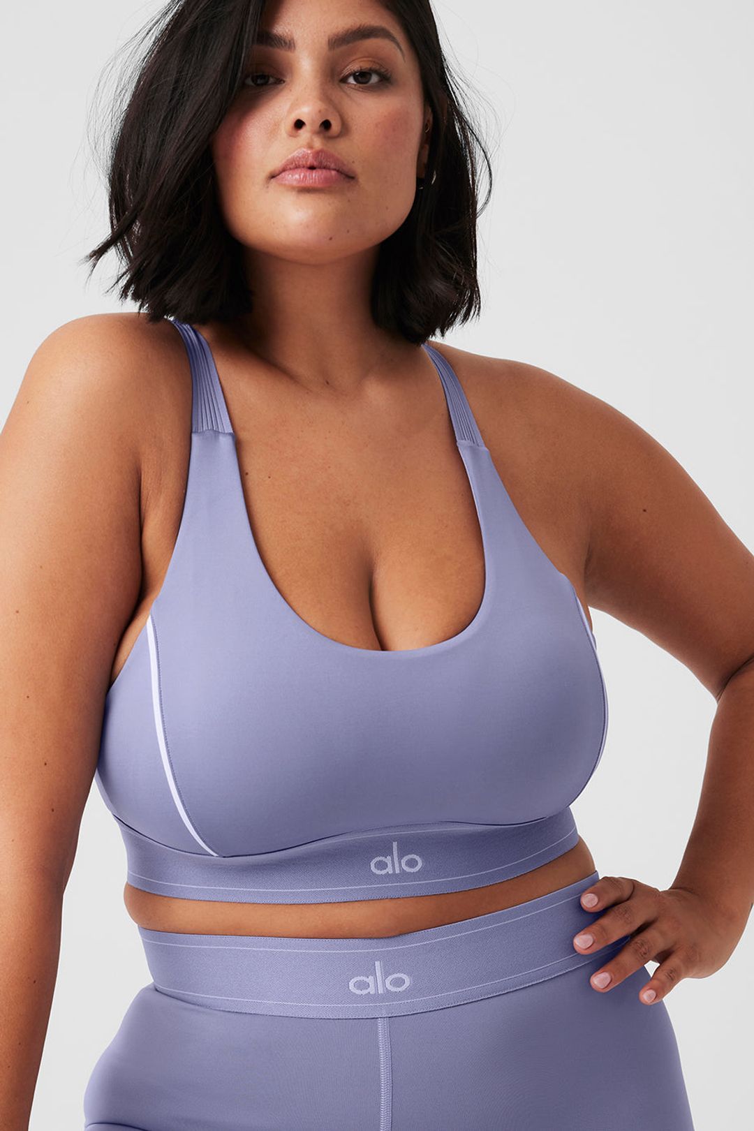 Airlift Suit Up Bra - Lilac Blue/White #10