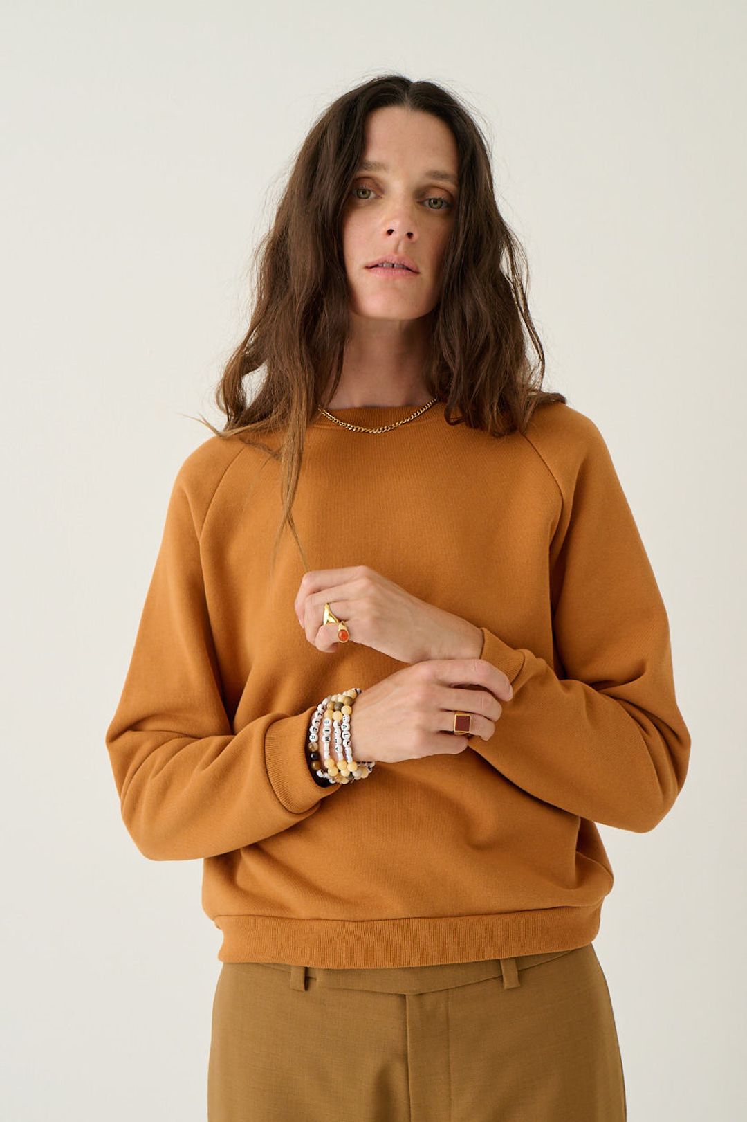 The Daily Sweatshirt in Turmeric