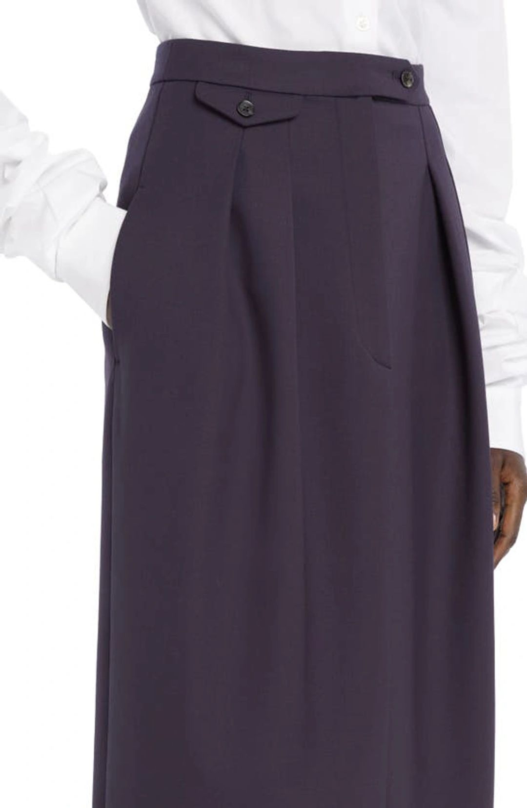 Michelet Midi-skirt In Blue #5