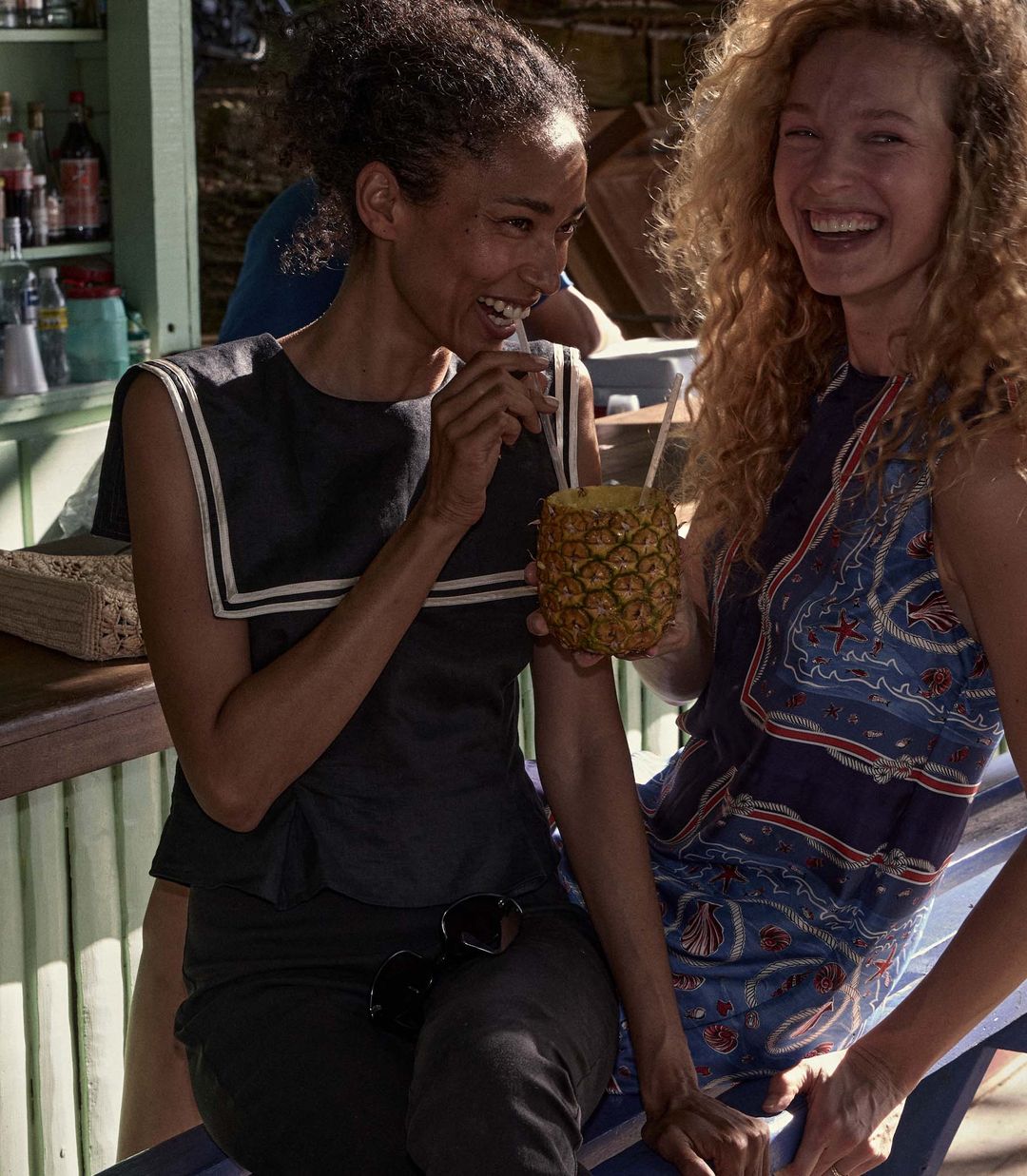 MARGIE TOP -- BLACK #15