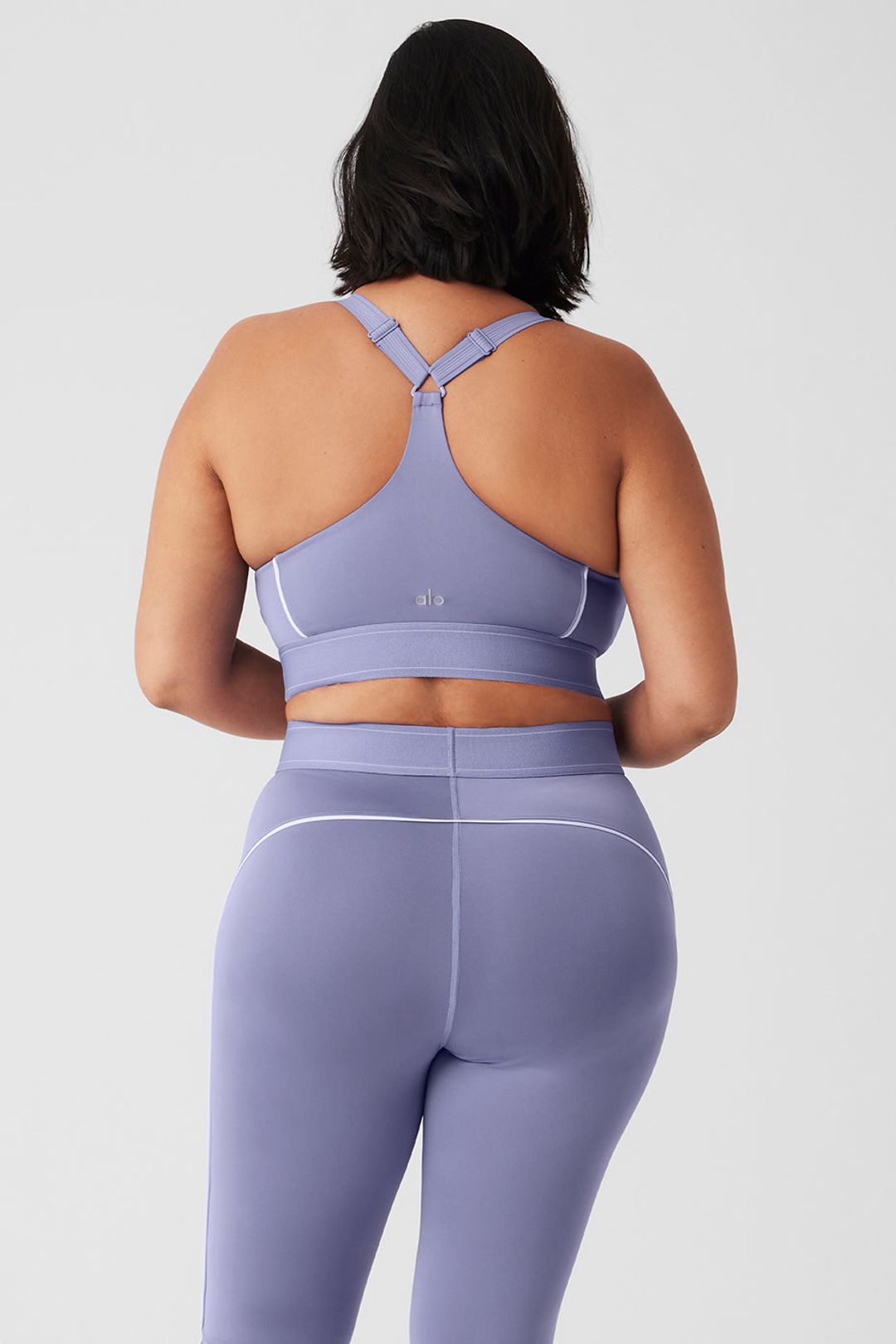 Airlift Suit Up Bra - Lilac Blue/White #8