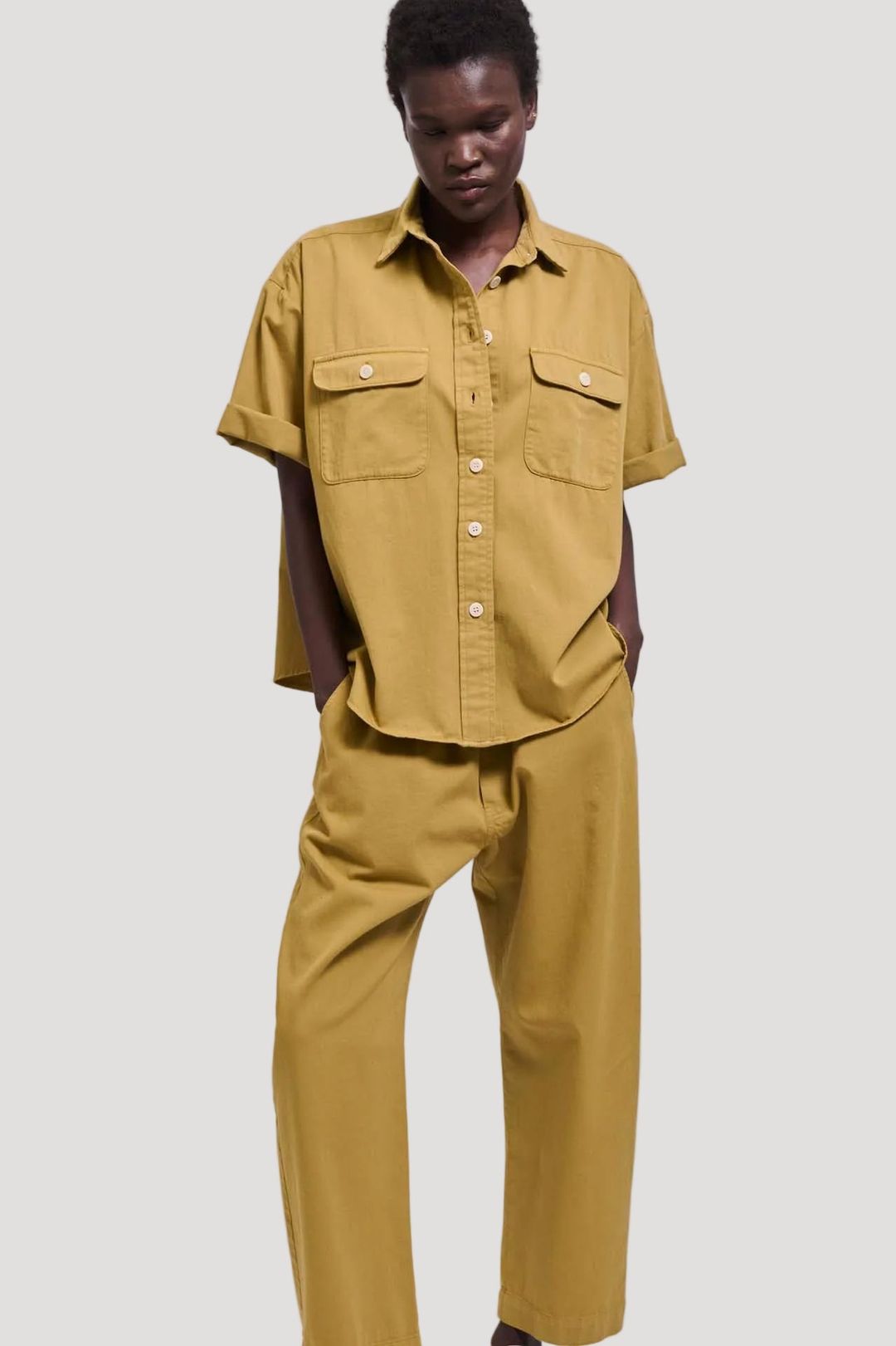 The Scout Shirt in Tan