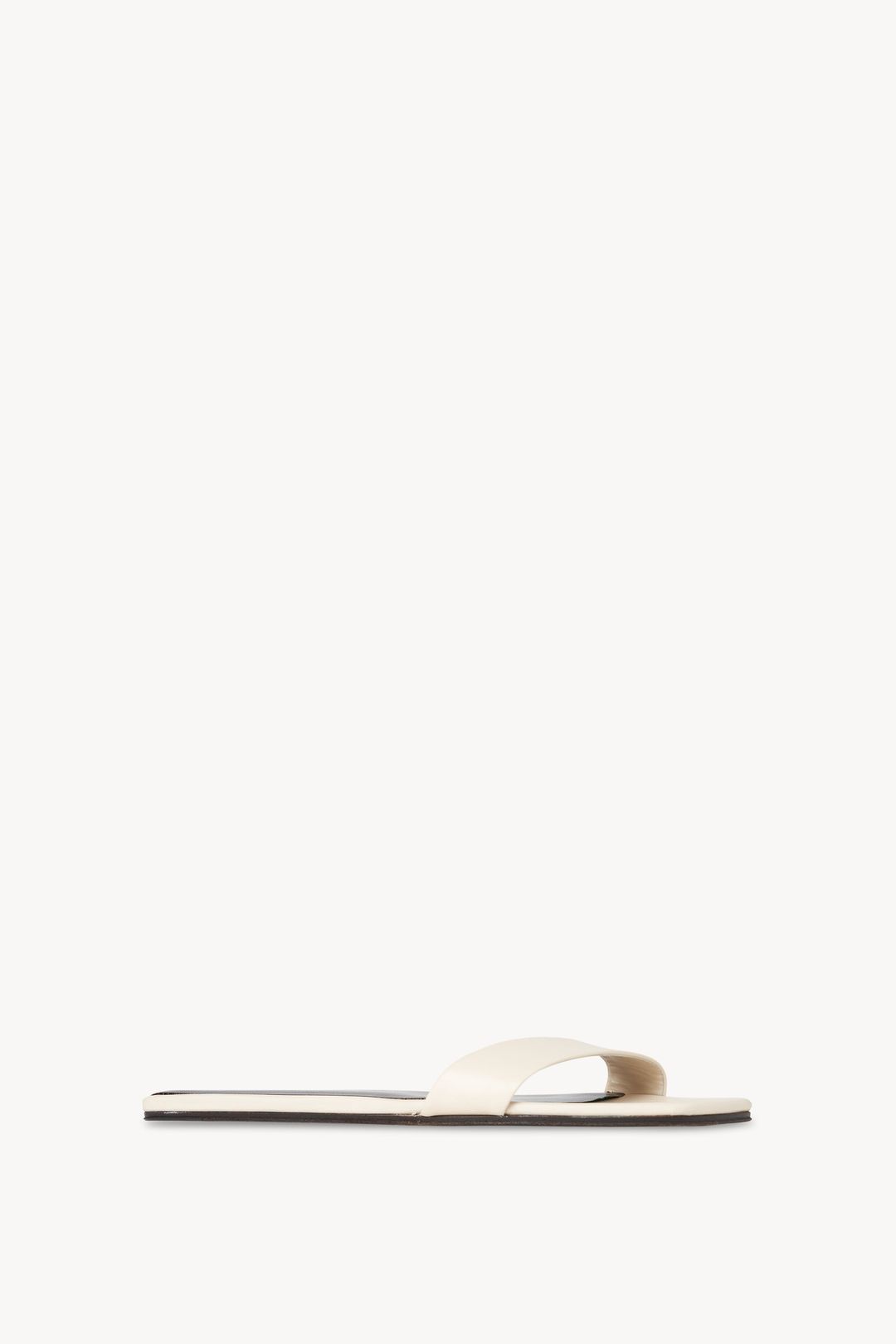 Chocolate Flat in Leather #2
