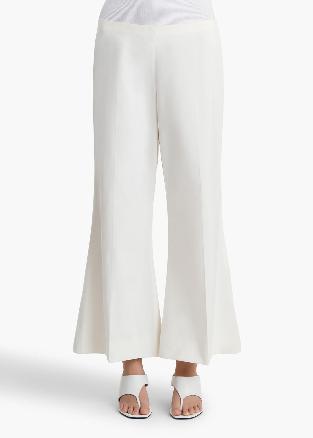 Walter Pant in Natural Cotton Silk #3