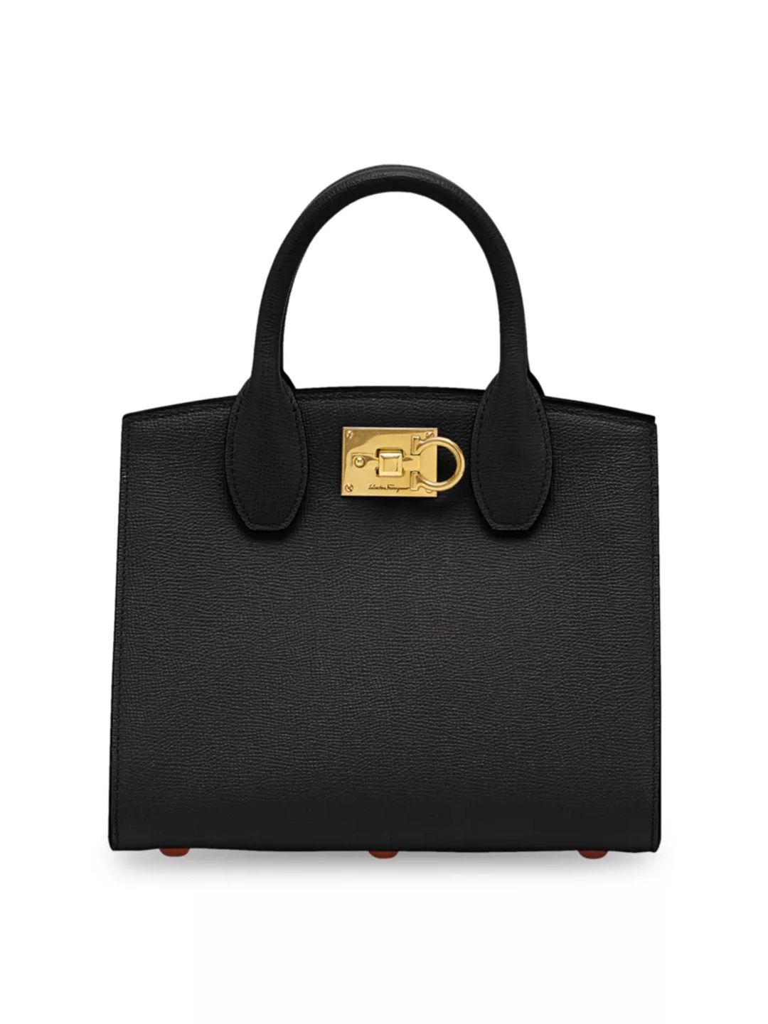Studio Mini Leather Top Handle Bag